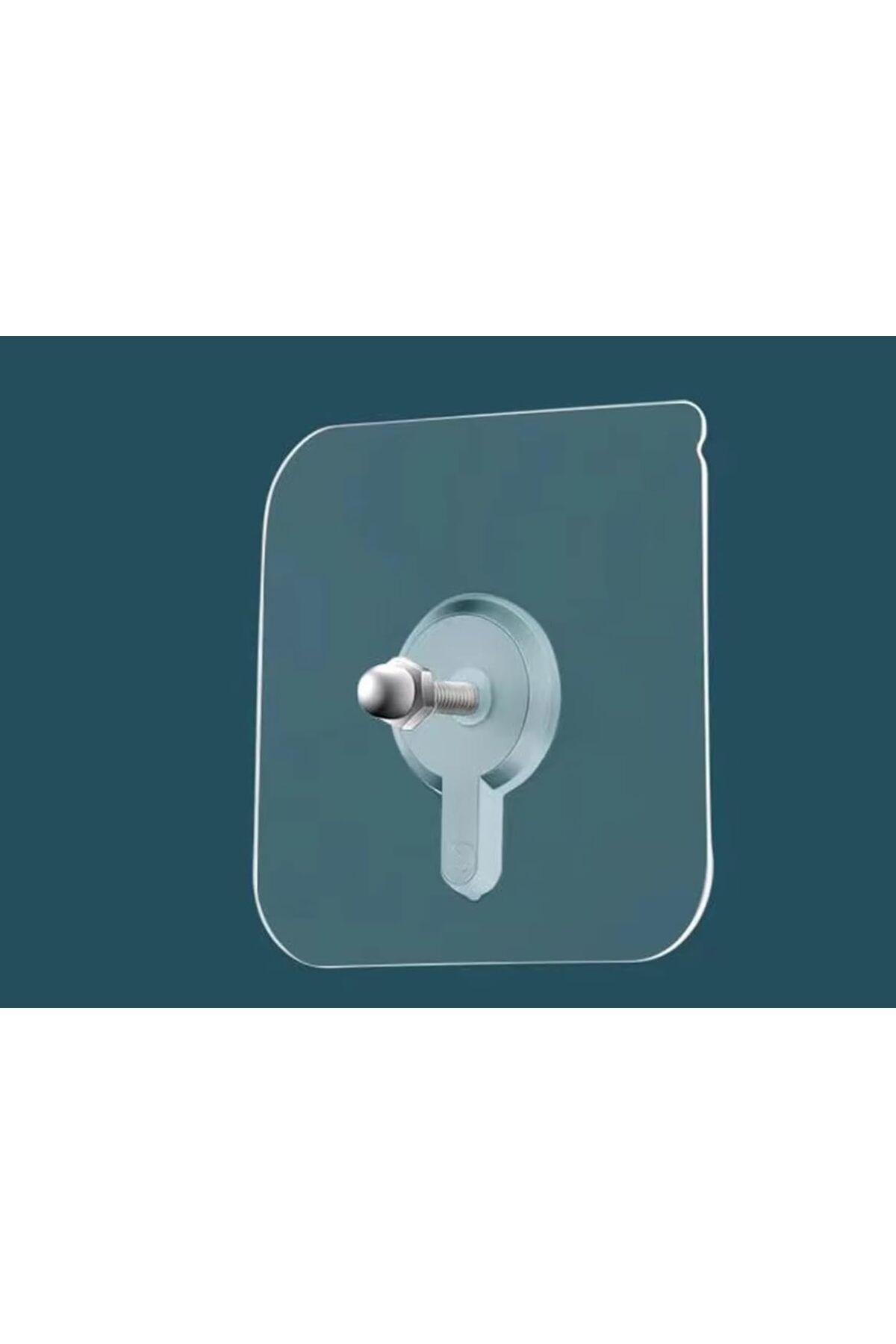 DERİK Derik Lua Ultra Güçlü Vantuzlu Askı 5 Adet, Banyo Mutfak Raf Fotoğraf Çerçeve Askısı, Vantu