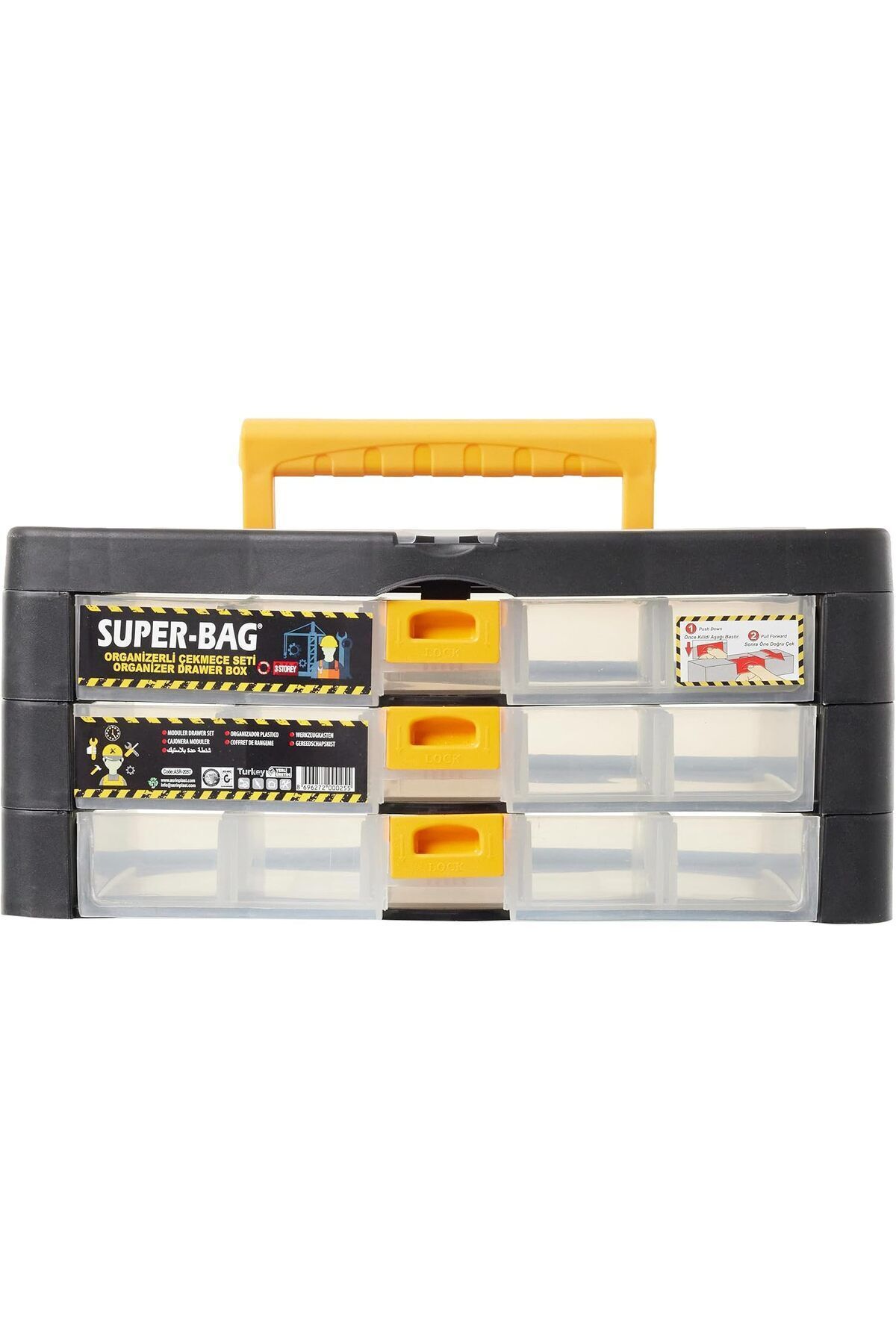 STOREMAX Rom Organizer Çekmece 3Lü Romshp 1067323