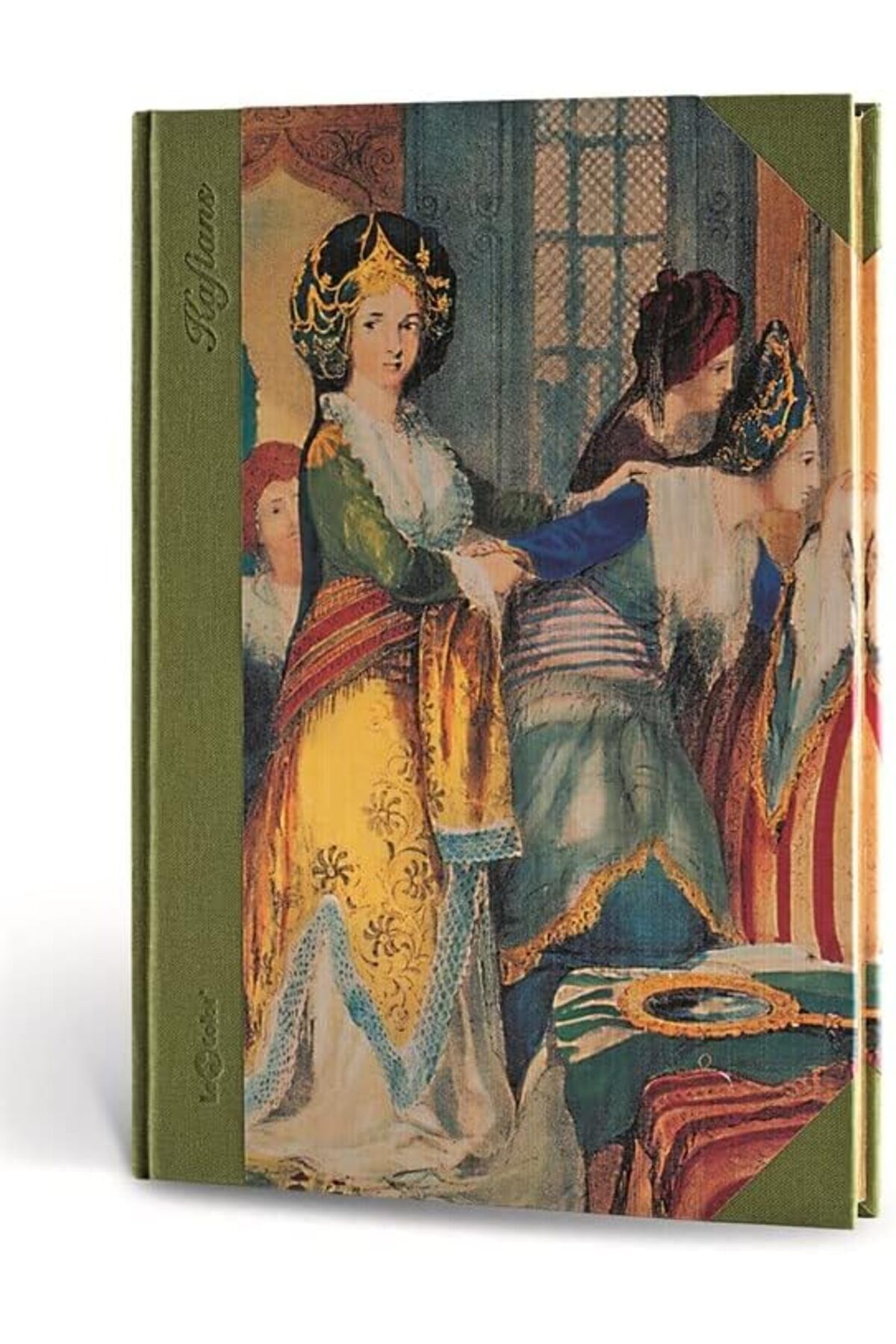 KDROĞLU KDROGLU Color Osmanlı Kaftan Journal Çizgili Sultan Yeşil New Desing 1109836