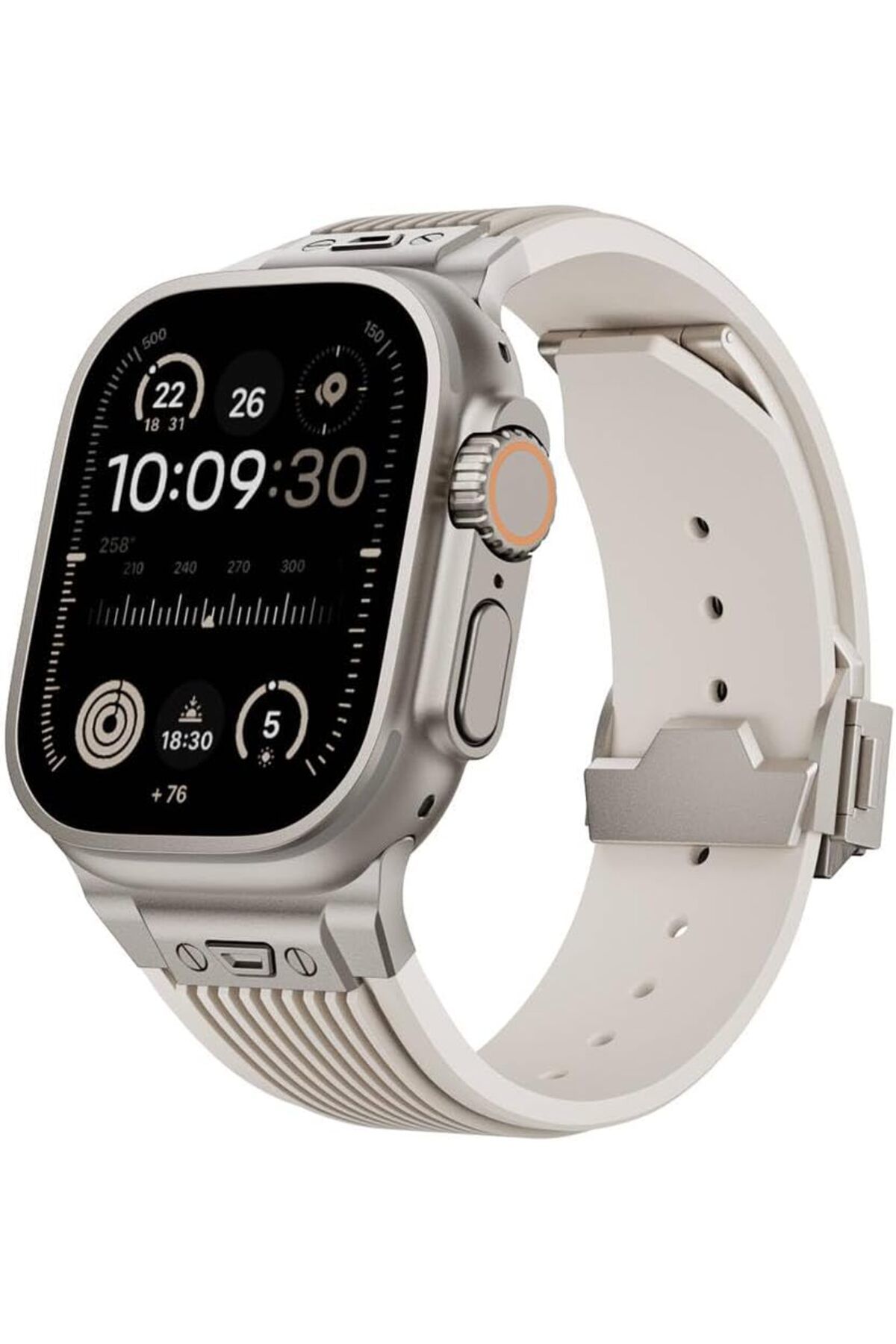KDROĞLU KDROGLU İle Uyumlu Watch 42mm KRD-113 Spor Görünümlü Silikon Kordon Starlight New Desing 110983