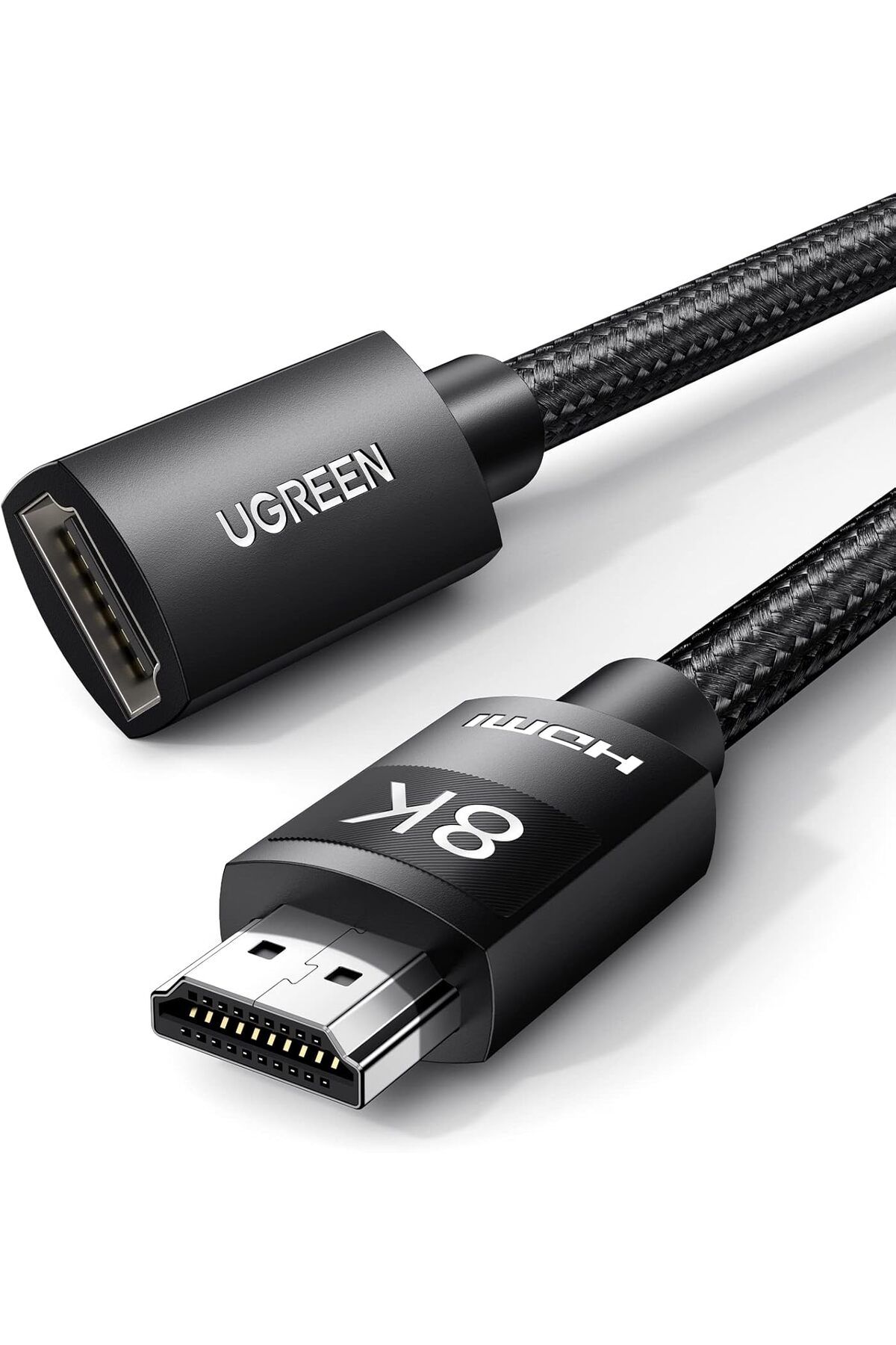 KDROĞLU KDROGLU 8K HDMI 2.1 Uzatma Kablosu Dişi Erkek HDMI Uzatma UHD ARC desteği PS5, Xbox One vb.(1M) Ne