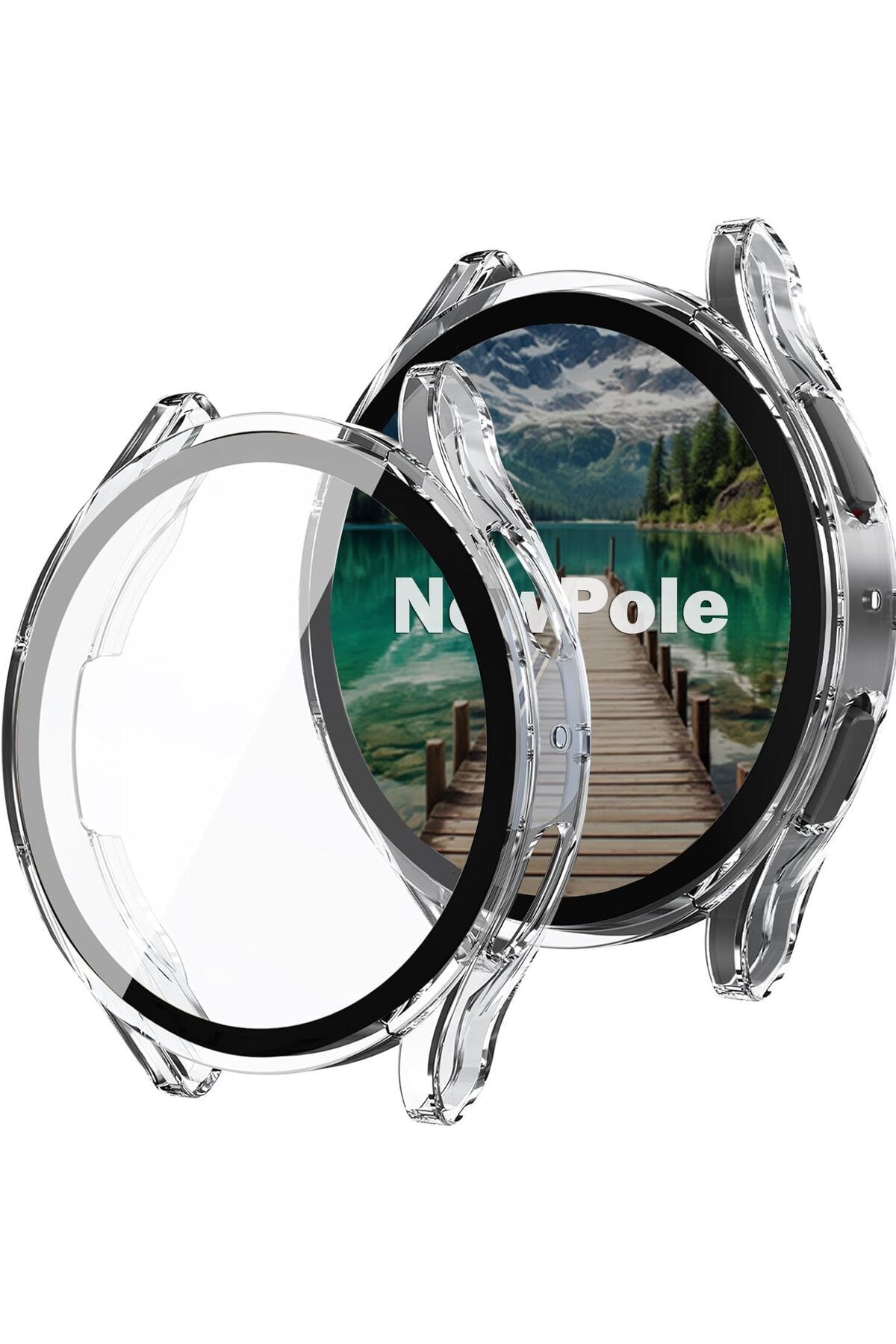 KDROĞLU plamystical Galaxy Watch Fe 5 4 40MM için Watch Ekran Koruyucu Tam Kaplayan Watch Kasa Koruyucu Kı