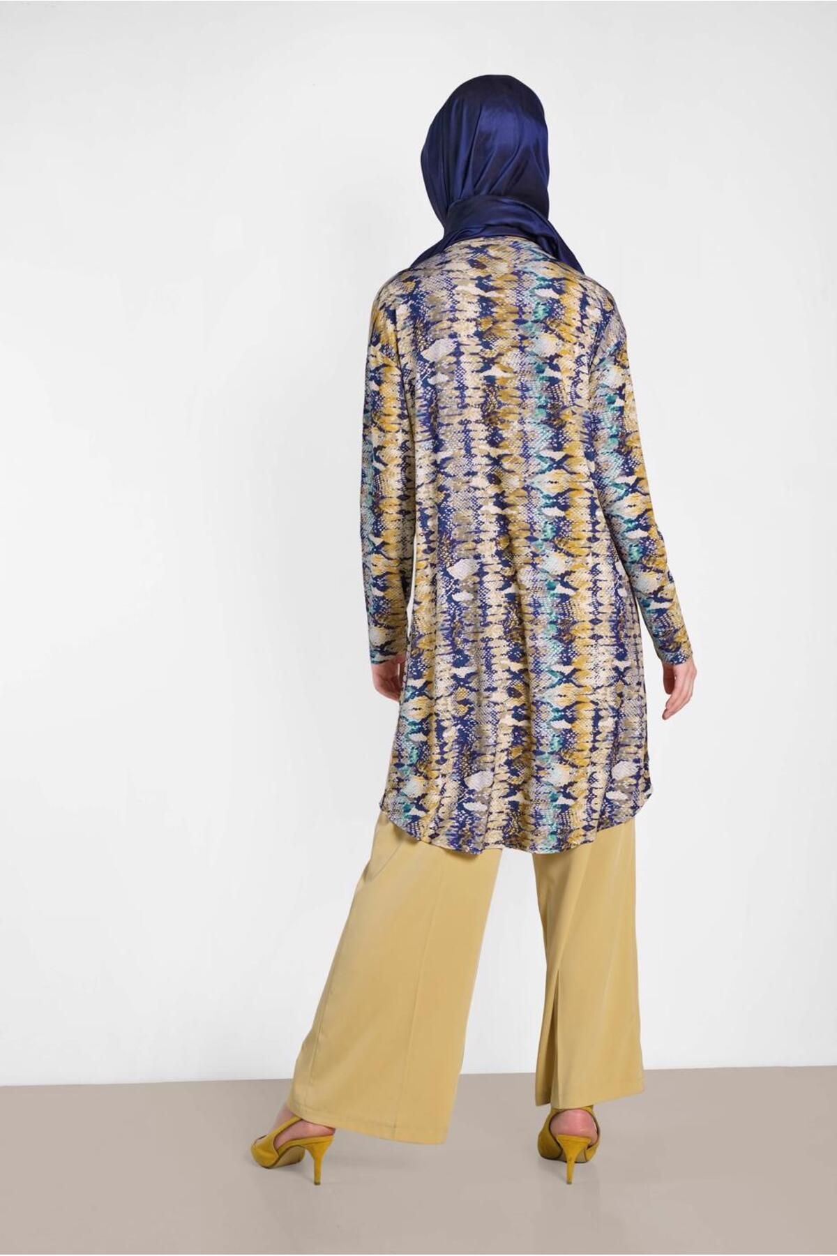 Alvina-Patterned Tunic 4493 - Stylish Design 4