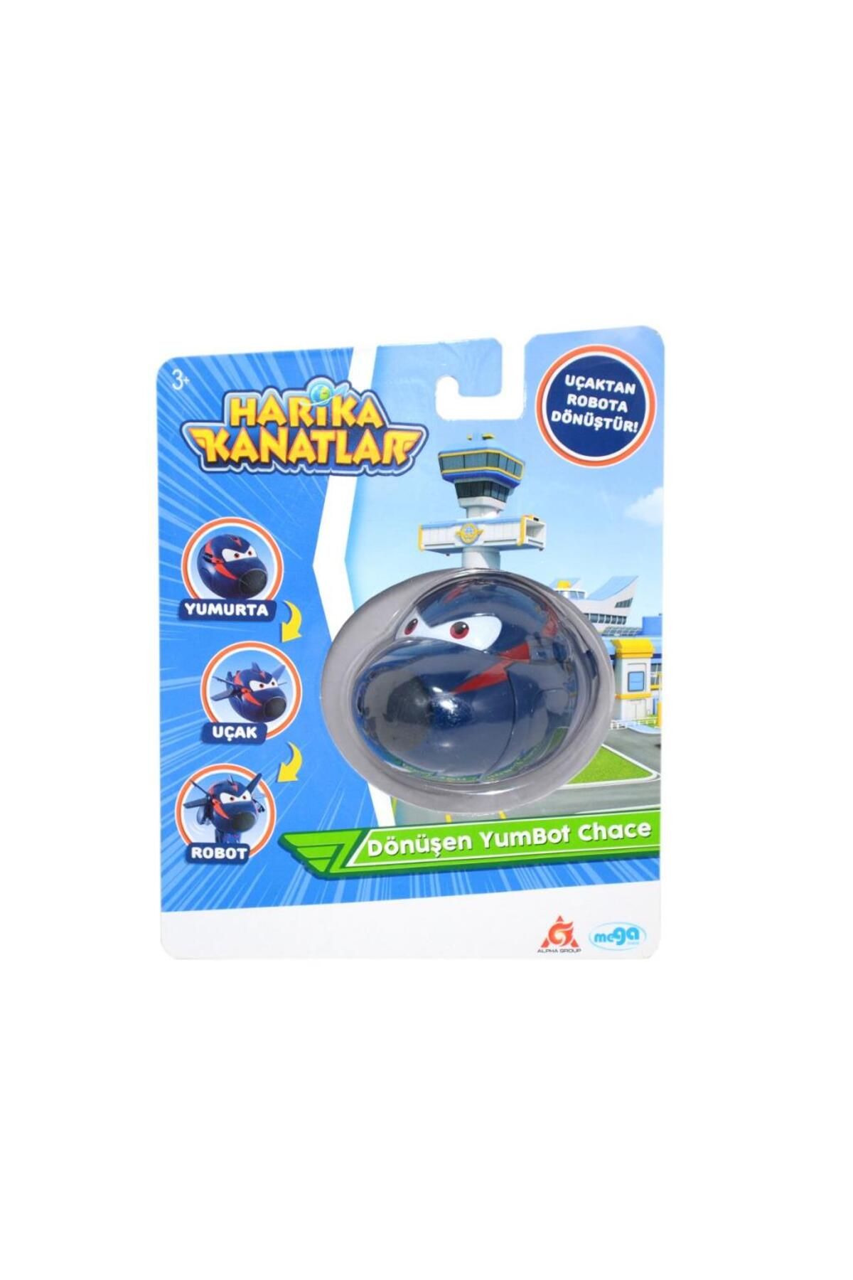 Shop58 20563 Harika Kanatlar Dönüşen Yumbot Ajan Chace