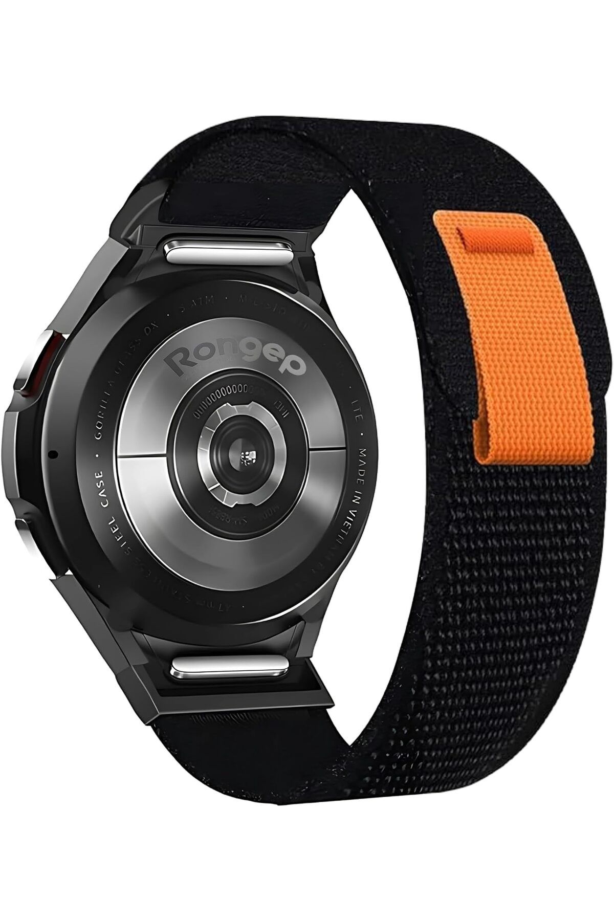 KDROĞLU KDROGLU Yeni Nesil Bağlantılı 20mm Trl Kumaş Kordon Uyumlu Galaxy Watch FE/7/6/5/4 Serisi İçi