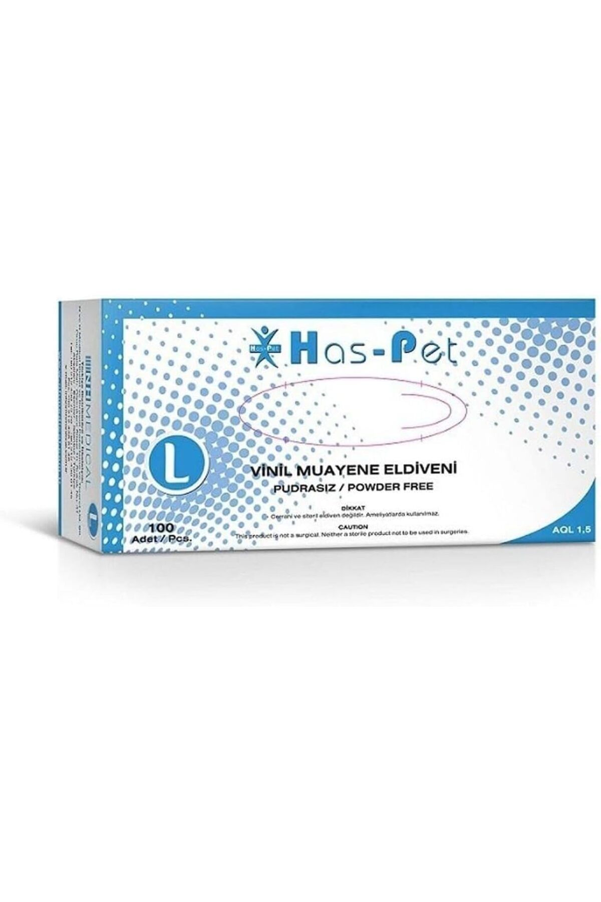 KDROĞLU plamystical Vinil Eldiven Pudrasız L-100 Adet newing 1139529