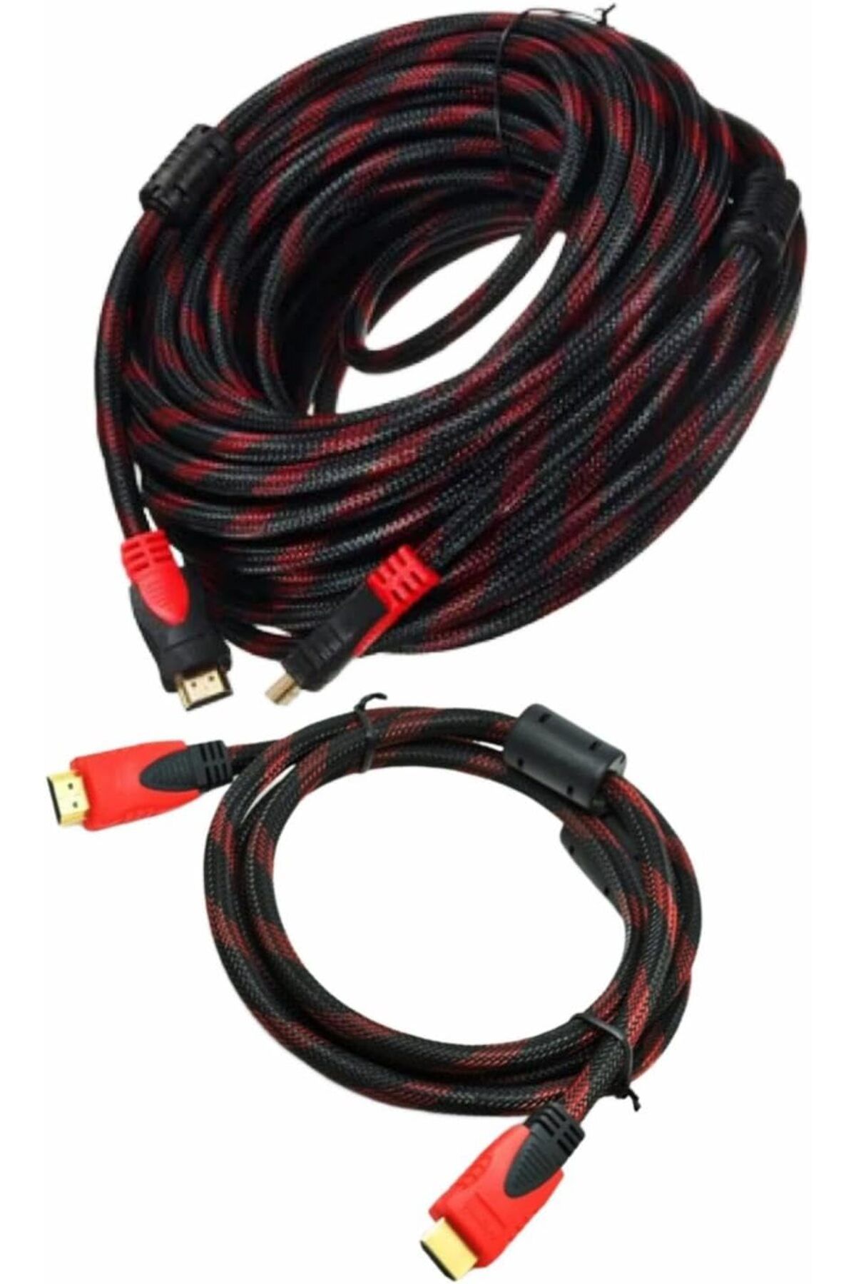 KDROĞLU KDROGLU 4K HDMI 50 FT Kablo (HDMI 2.0,18Gbps) Ultra Yüksek Hızlı Altın Uçlu, Ethernet HDMI Kabl
