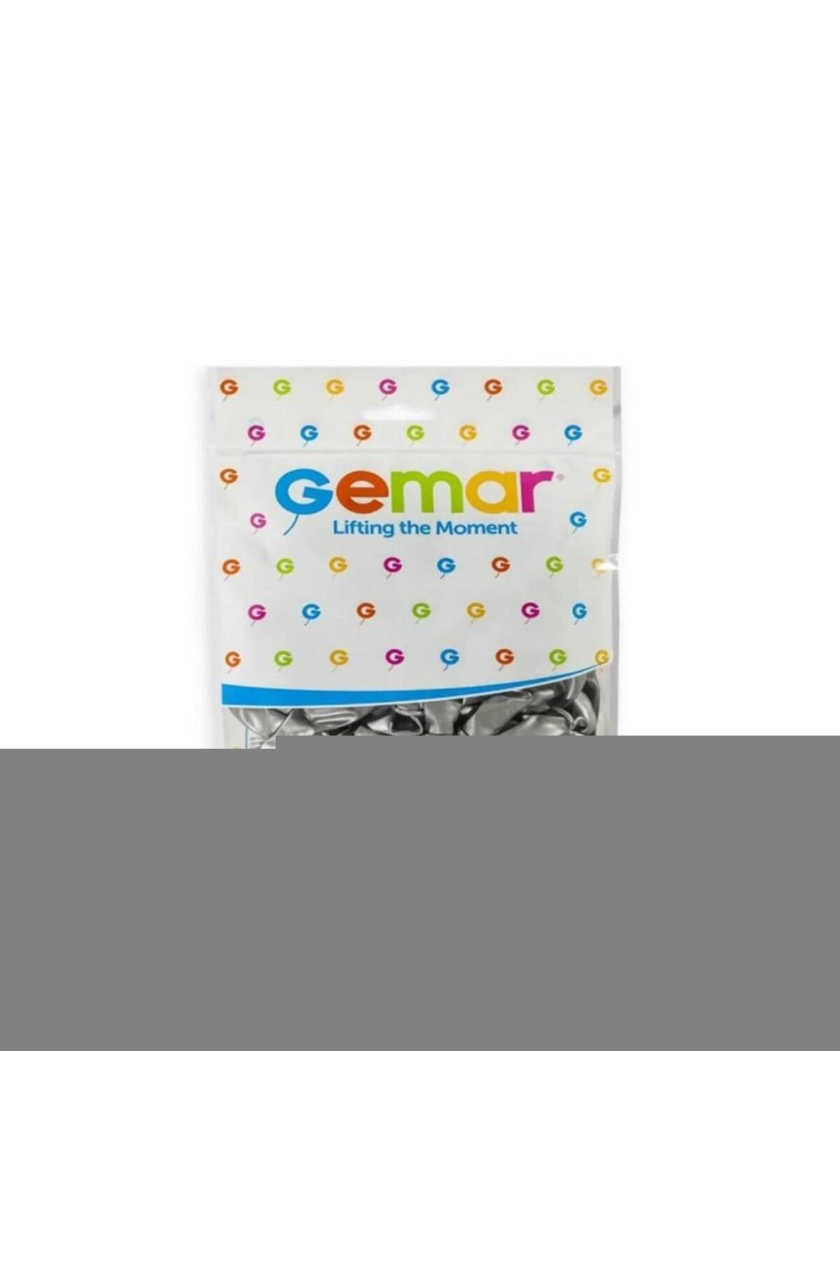 Shop58 HediyeCantam GM-110-38 Metalik Balon Gümüş Renk -Dinamik Oyuncak