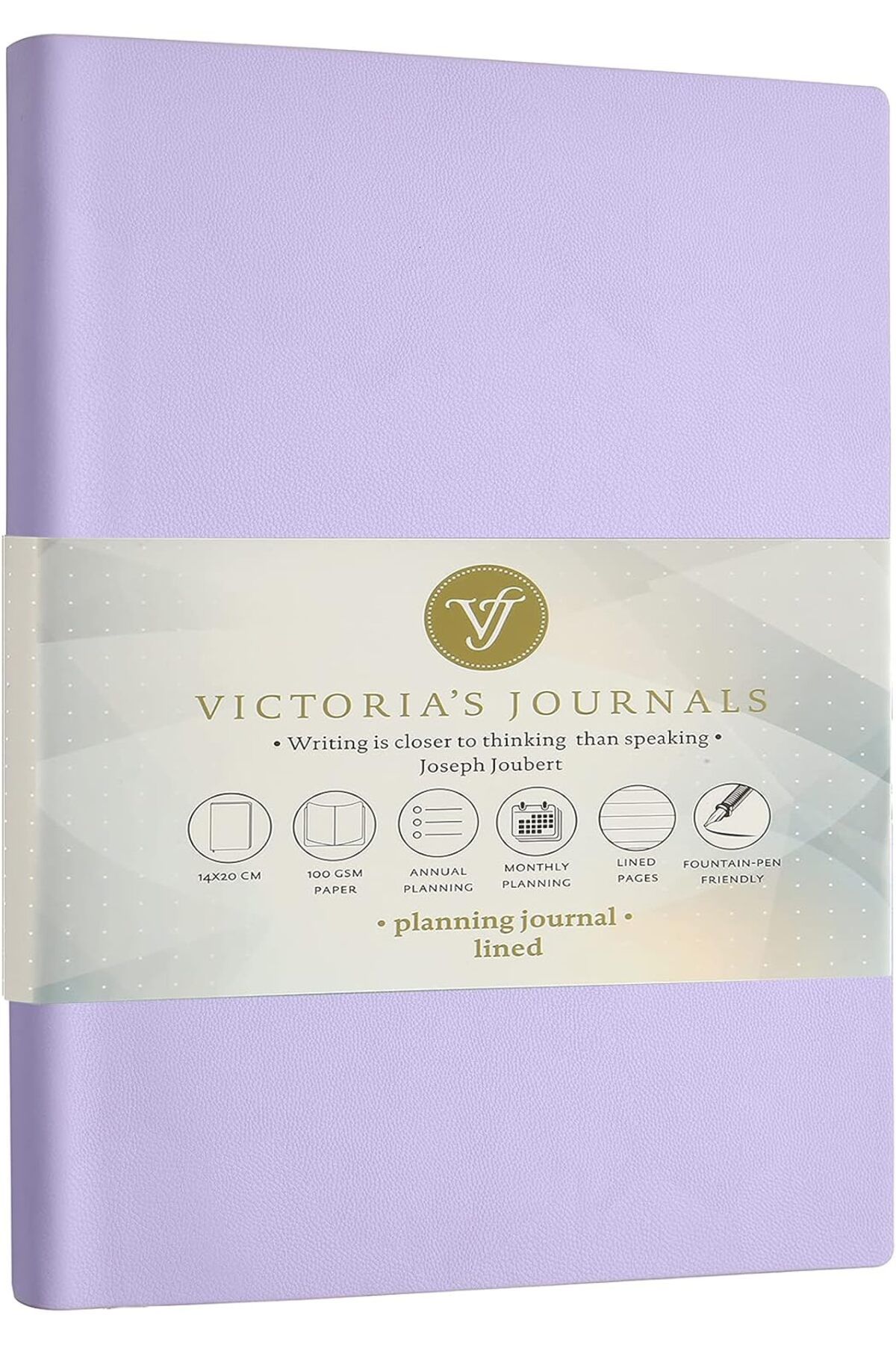 KDROĞLU KDROGLU Journals Smyth Esnek Kapak Planlayıcı Defter 14x20 100gr. Çizgili (Mor) New Desing 110983