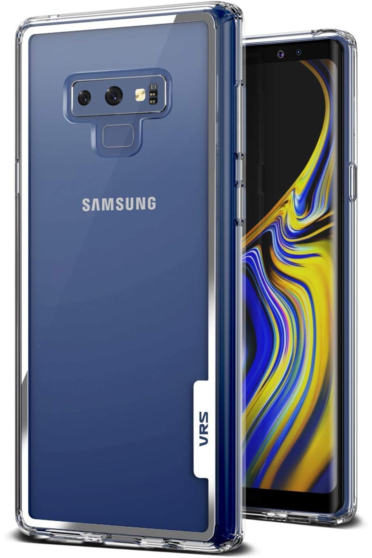 STOREMAX lbstorex Design VRS93591 Galaxy Note 9 Crystal Chrome Kılıf, Arka Kapak, Şeffaf Newdsng 1116818