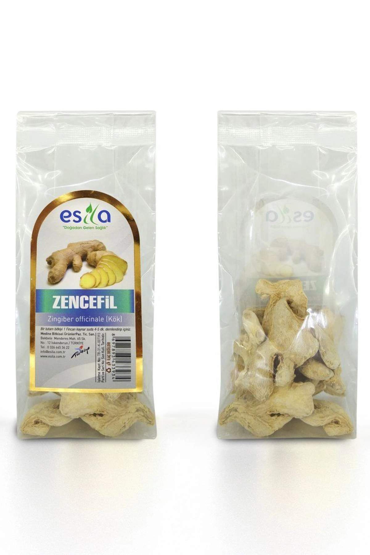 MBB ETİCARET Poşet Zencefil 80 Gr.