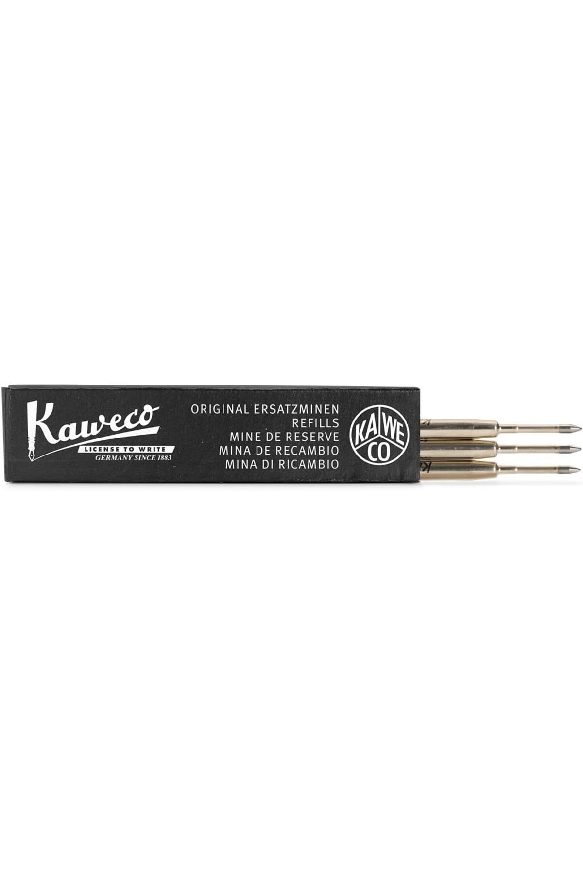 KDROĞLU KDROGLU Kaweco 10000377 Jumbo Tükenmez Refil Siyah New Desing 1109836