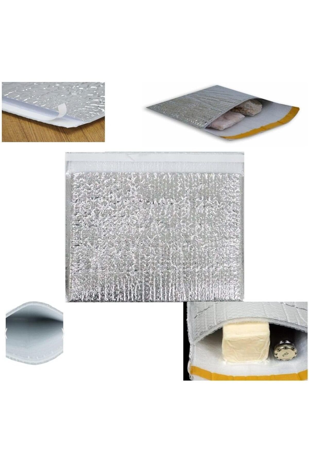 ÇAĞUR çağur Soğuk Zincir Torbası Cool Mailer 35 x 35 x 5 cm 10 Adet YENİ 1109945