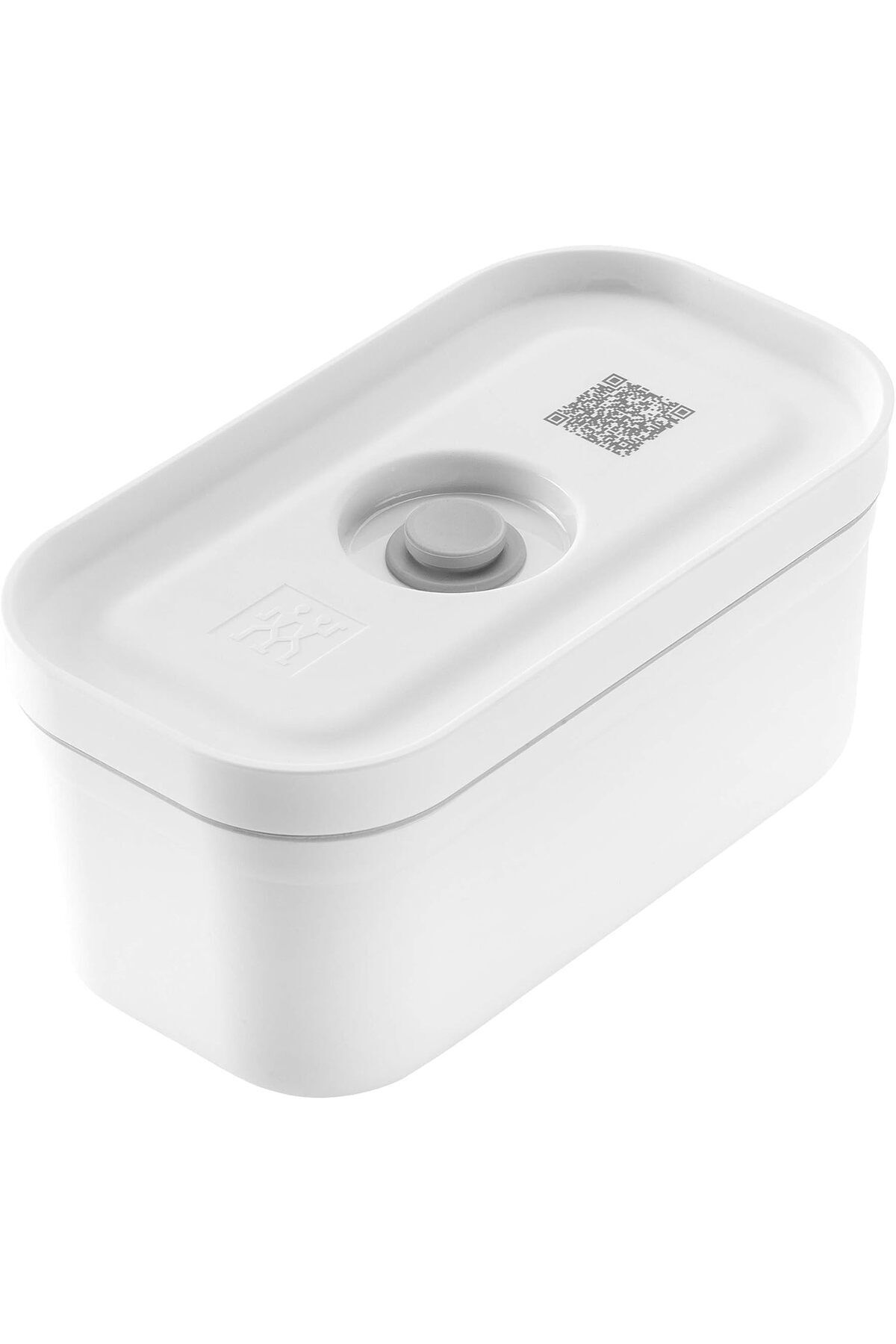STOREMAX Rom Fresh & S Vakumlu Yemek Taşıma Kabı, S, Plastik, Beyaz-Gri Romshp 1067323