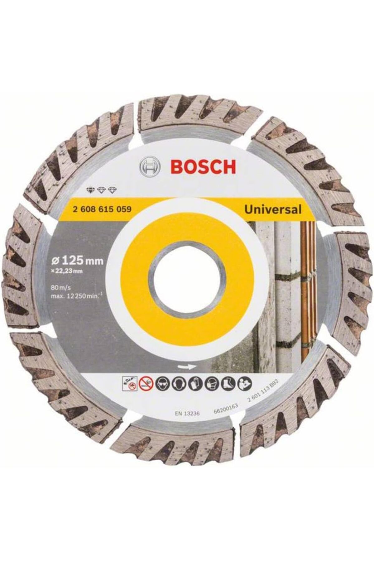 STOREMAX daiviolastore Elmas Kesme Ve Delme Aksesuarları, Disk, Gri, 1 Adet, 12,5 cm DLStore 990396