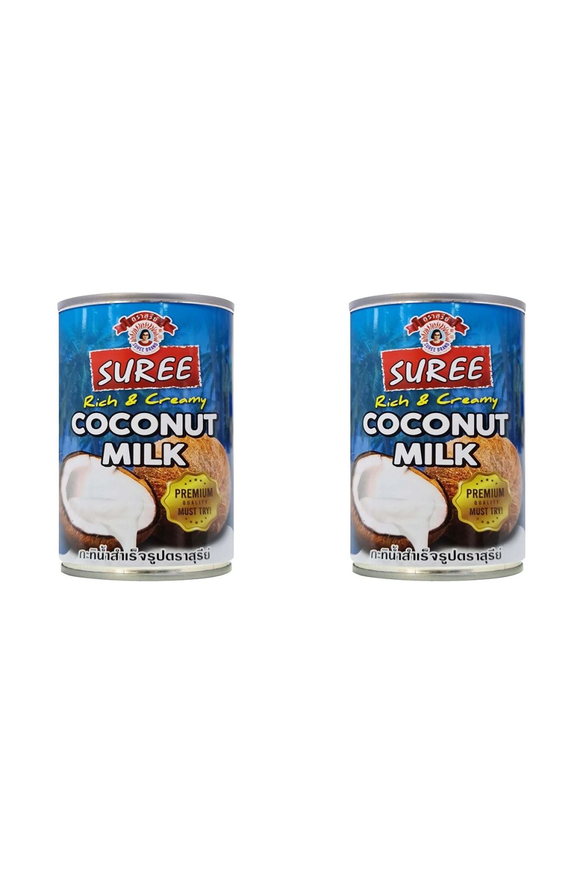 Suree Hindistan Cevizi Sütü X 2 400ml (17-19% Yağlı)