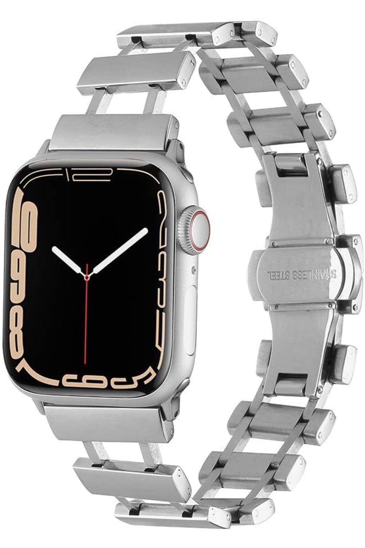 STOREMAX nslmshop İle Uyumlu Watch 42mm KRD-96 Metal Kordon Gümüş Life Store 1037065