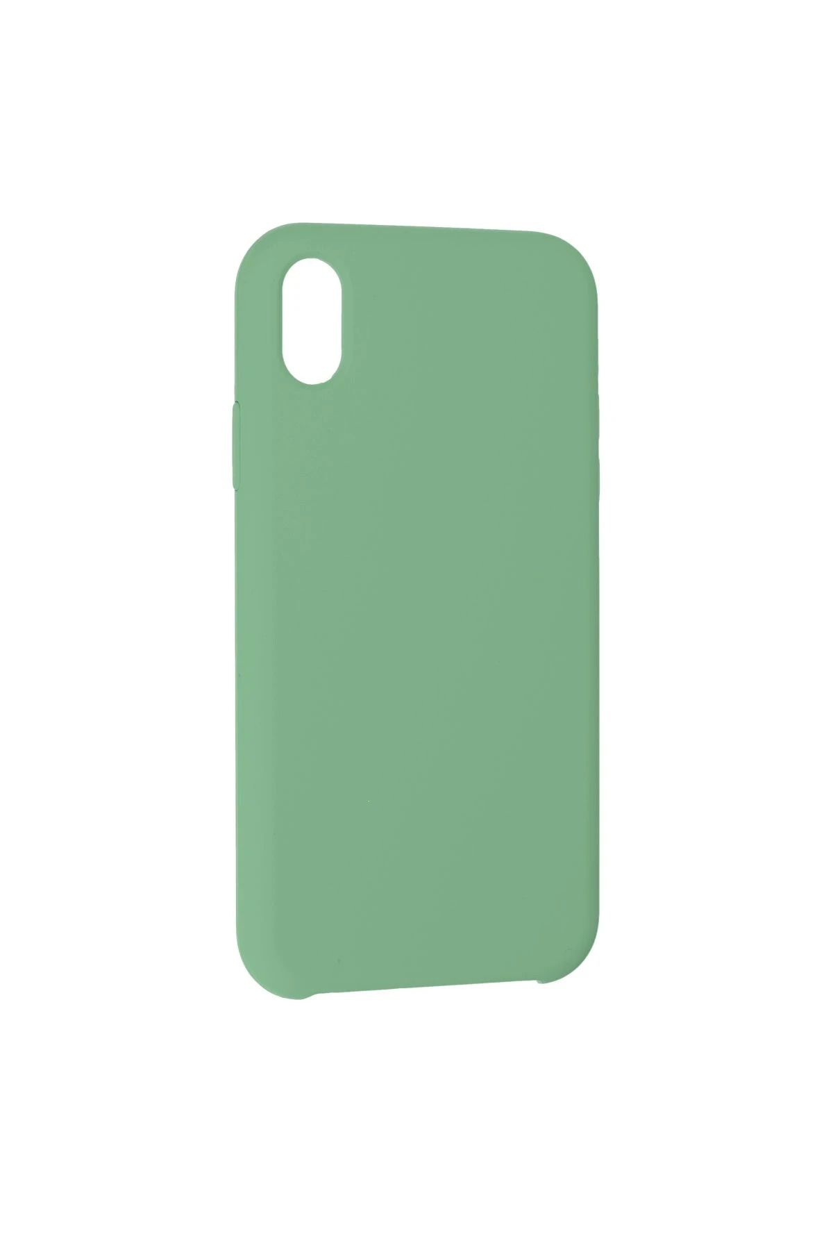 NewFace iPhone XR Uyumlu  Kılıf Lansman Legant Silikon - Yeşil BSTMY