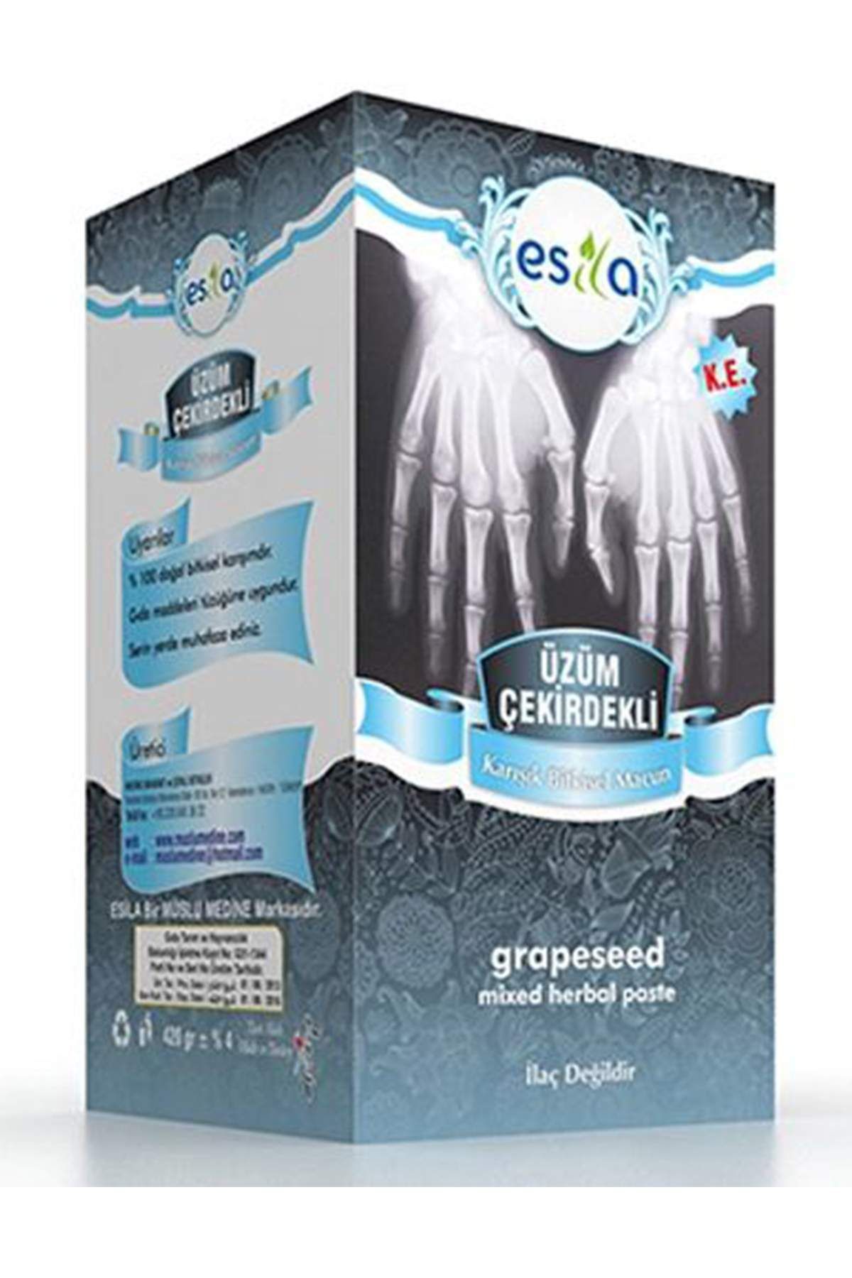 MBB ETİCARET Üzüm Çekirdekli Macun 420 Gr.