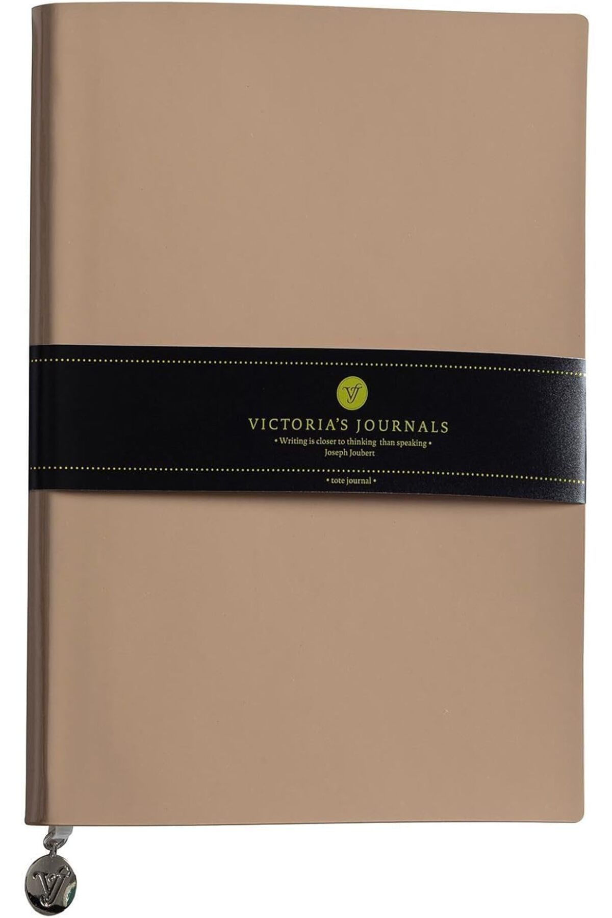 KDROĞLU KDROGLU Rugan Esnek Kapak Çizgili Defter, 14.8x21 cm -Bej New Desing 1109836