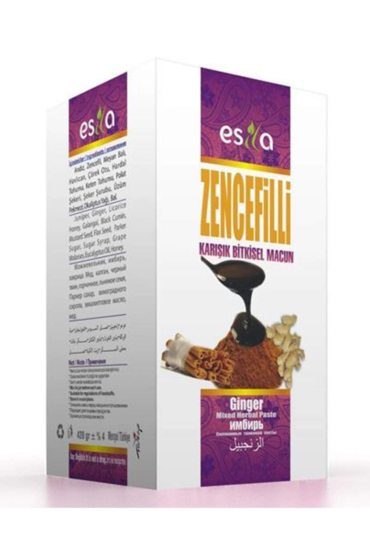 MBB ETİCARET Zencefilli Kış Macunu 420 Gr.