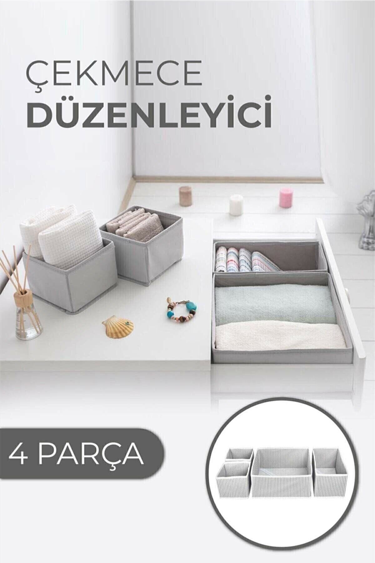 STOREMAX Rom Çekmece Düzenleme Kutu Seti Organizer 4lü Set Romshp 1067323
