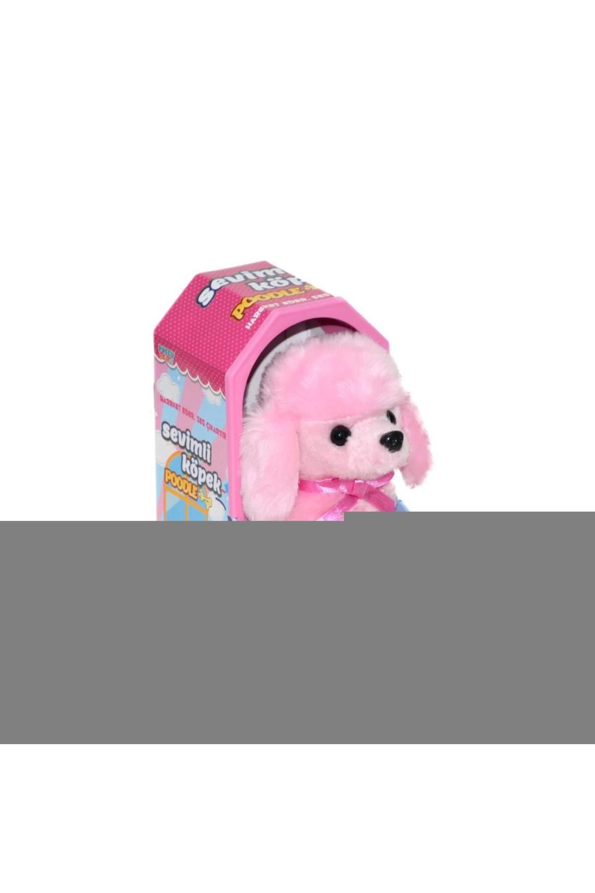 Shop58 47171 SUN-RST-PFF-PELUŞ SEVİMLİ KÖPEK POODLE HAREKETLİ SESLİ PMB