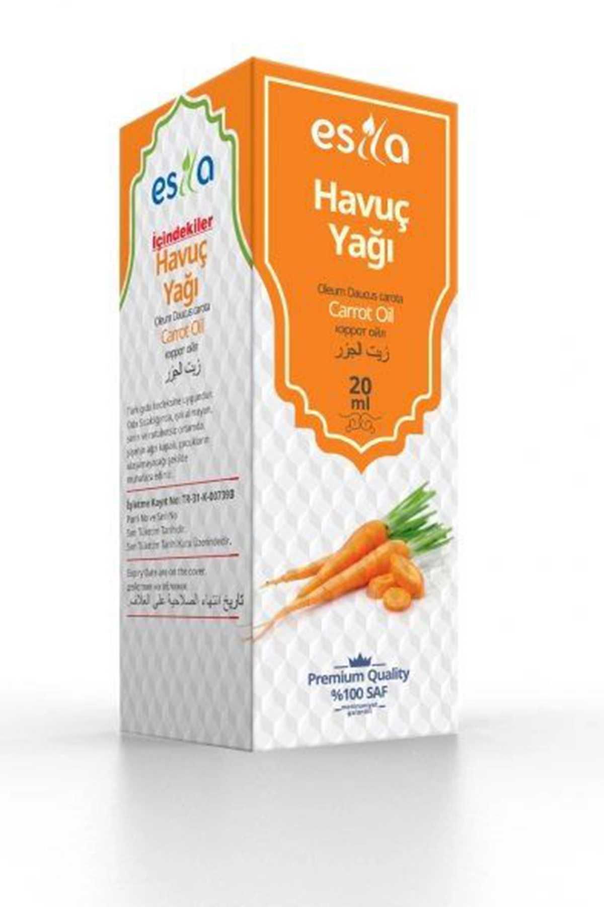 MBB ETİCARET Havuç Yağı 20 Ml.