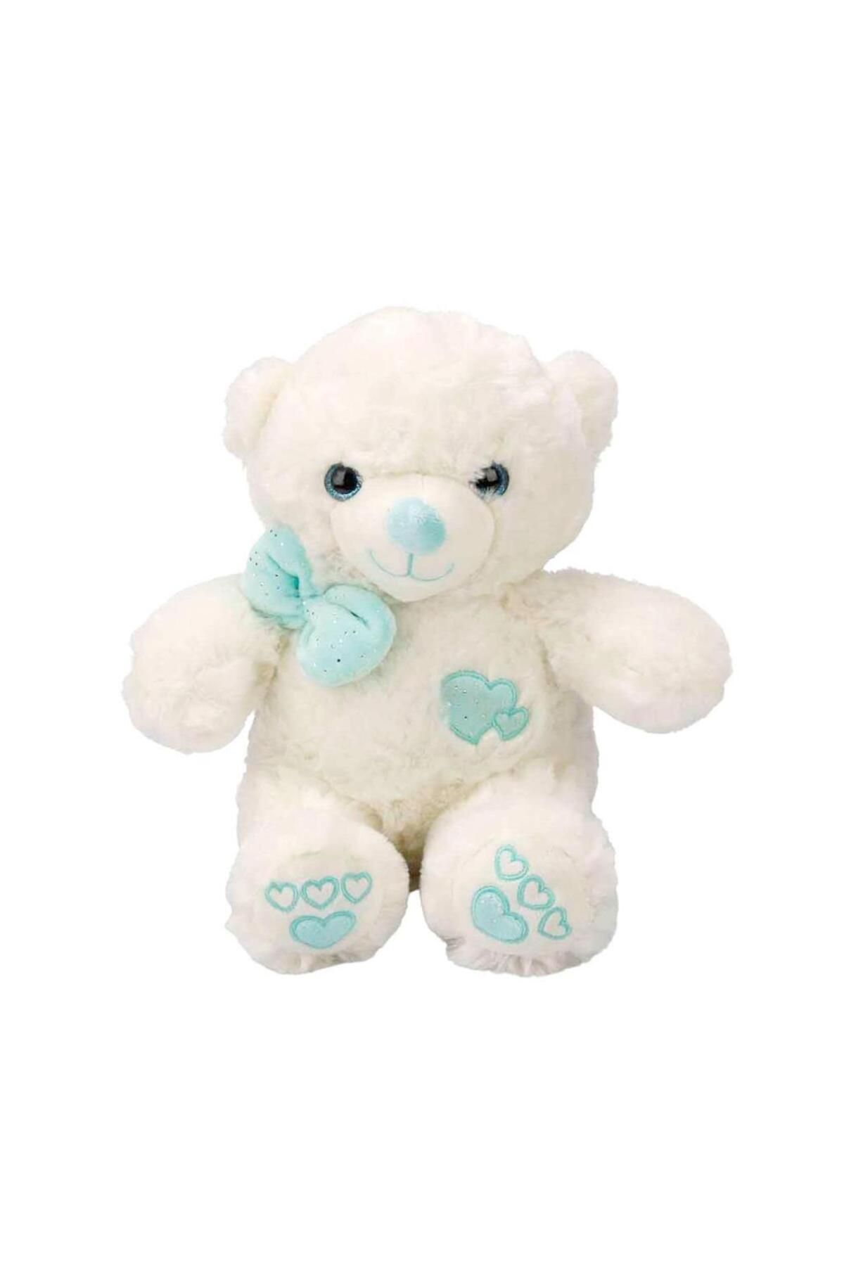 Shop58 HediyeCantam 3186 Papyonlu Peluş Ayı 30 cm -Sunman