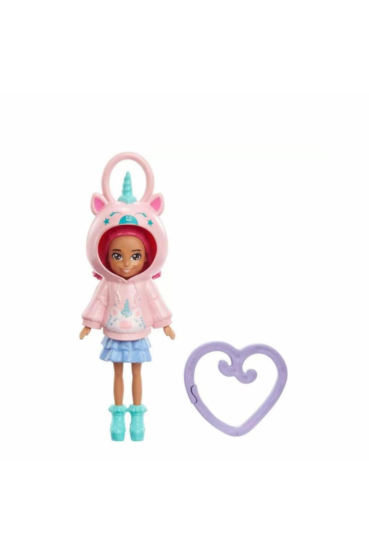 Shop58 HKV98 Polly Pocket Kapüşonlu Bebekler