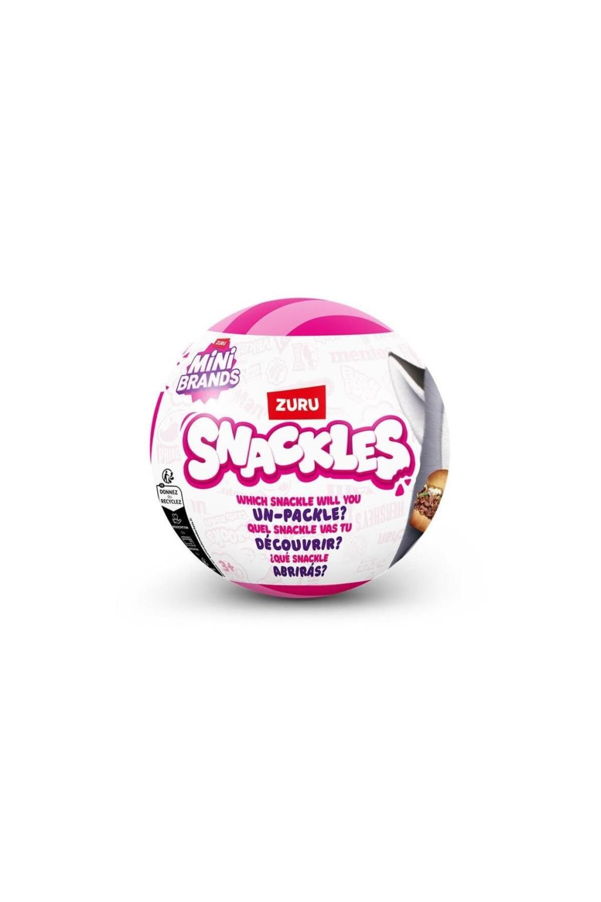 Shop58 Nessi World 5UA00000 Snackles Aburcubur Surpriz Peluş 12 cm