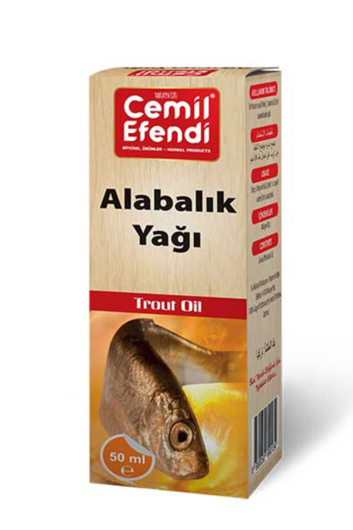 MBB ETİCARET Alabalık Yağı 50 Ml.
