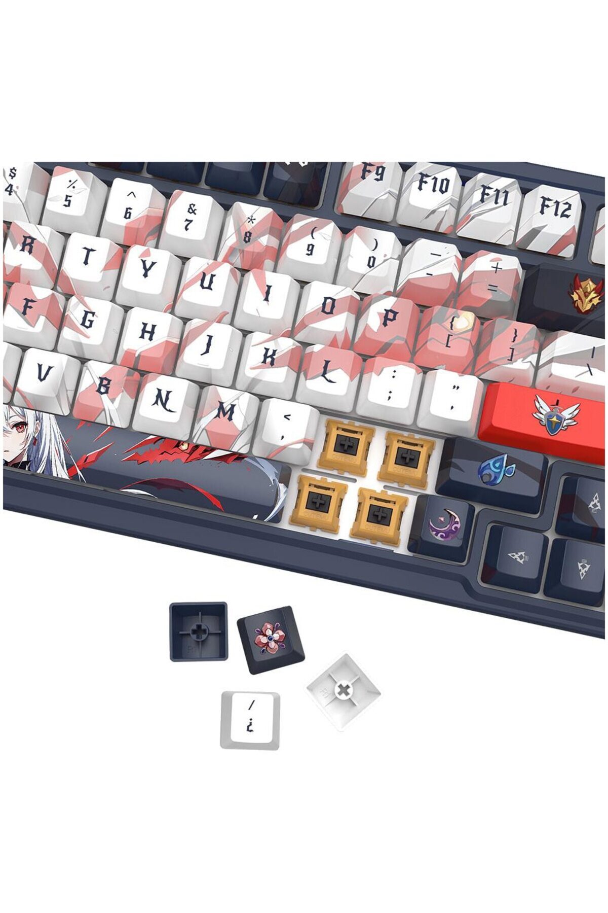 REDRAGON-Tastatura gaming mecanica Redragon Eisa Pro Honkai Impact 6