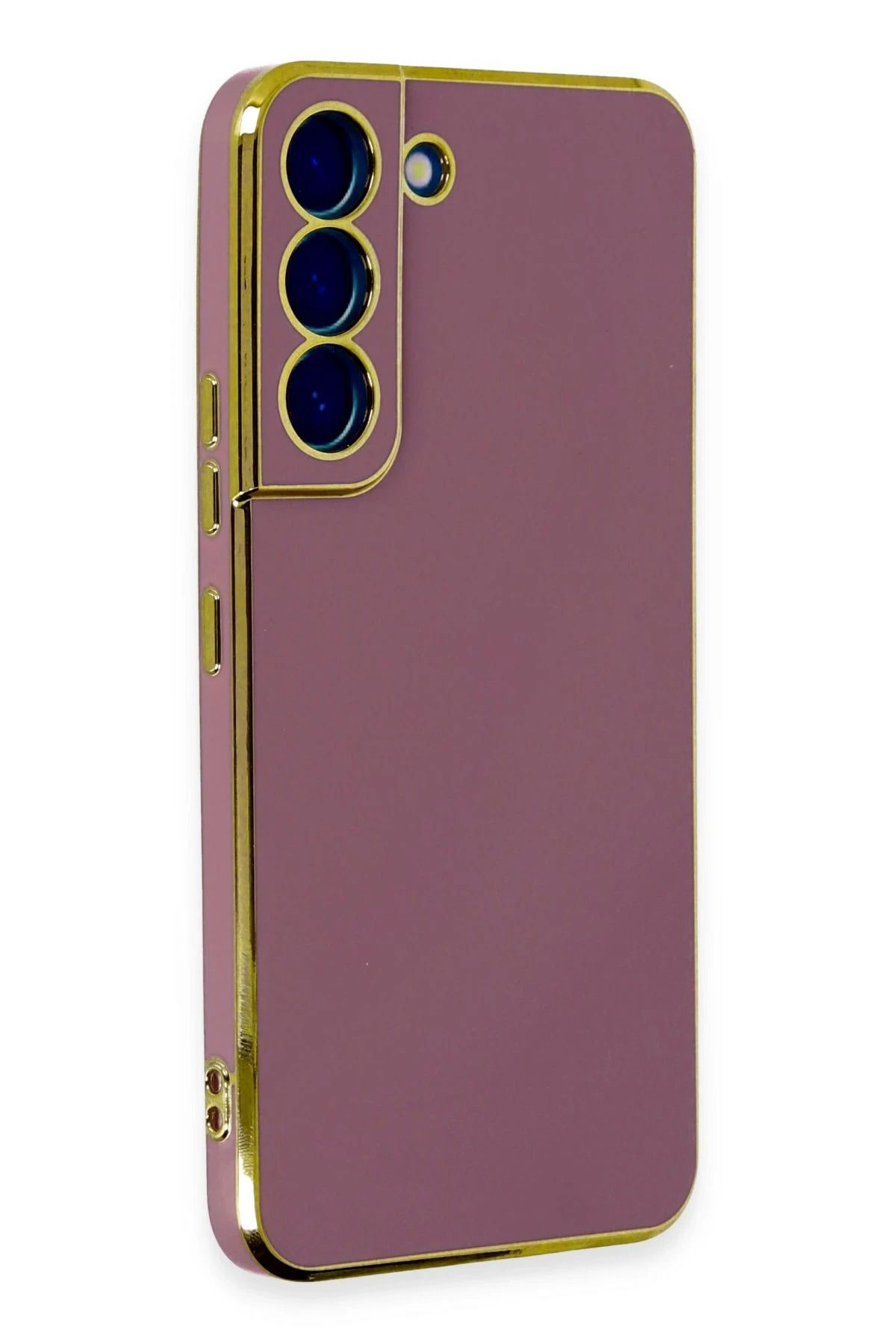NewFace Samsung Galaxy S21 FE Kılıf Volet Silikon - Kırmızı SVLRS