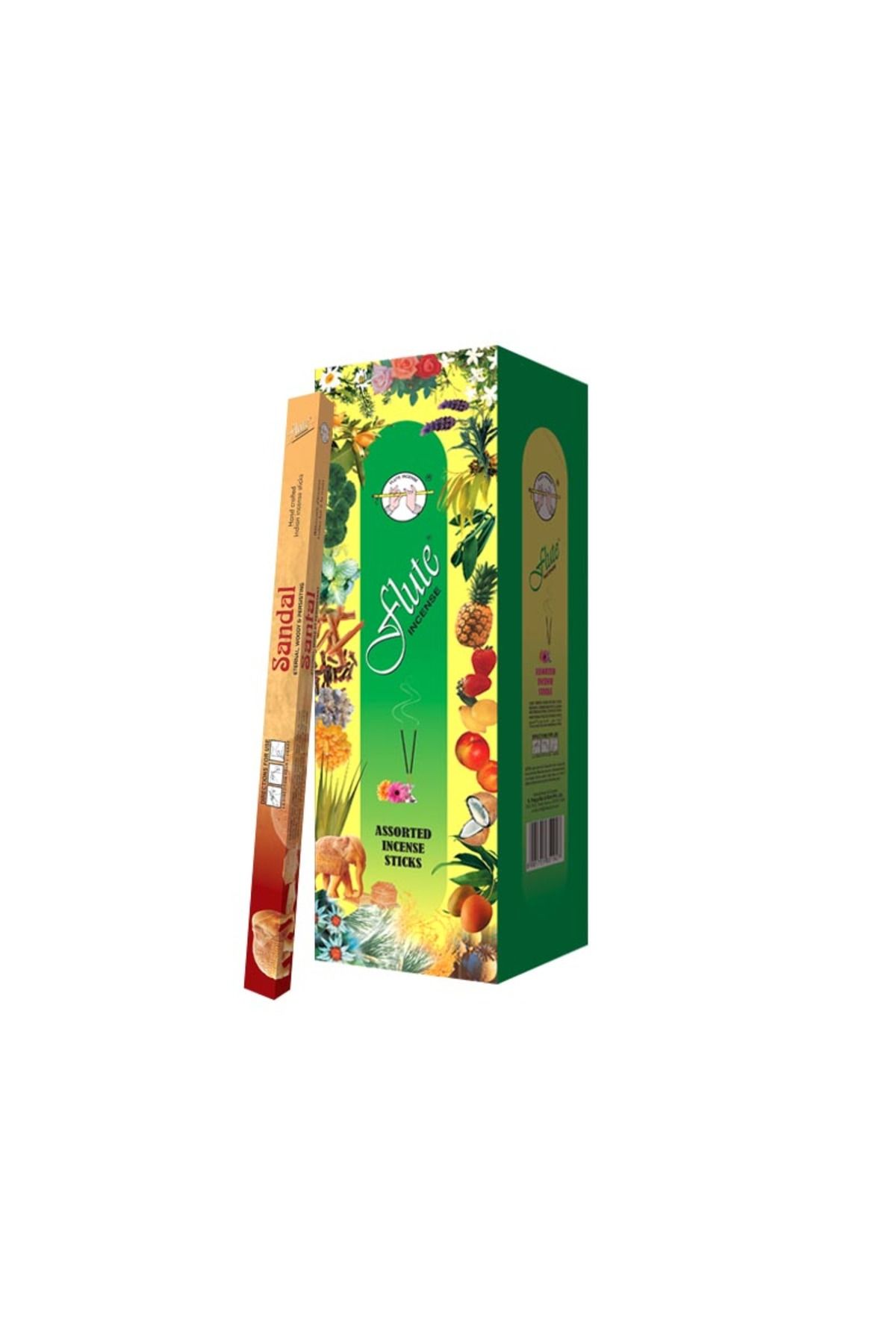Flute ÇUBUK TÜTSÜ 25 ÇEŞİT (AMBER,GÜL,SANDAL,LAVANTA...) (ÇEŞİTLERİ AÇIKLAMA KISMINDA ) 25*8=200 ÇUBUK