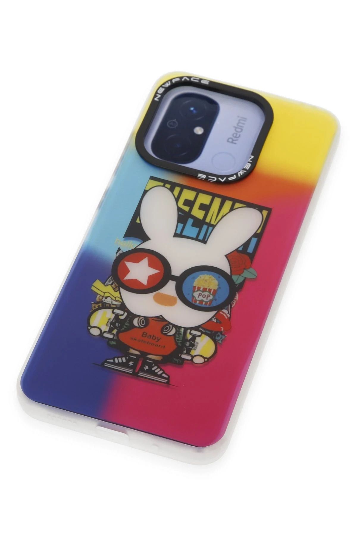 NewFace Xiaomi Redmi 12C uyumlu Kılıf Estoril Desenli Kapak - Estoril - 10 SVLRS