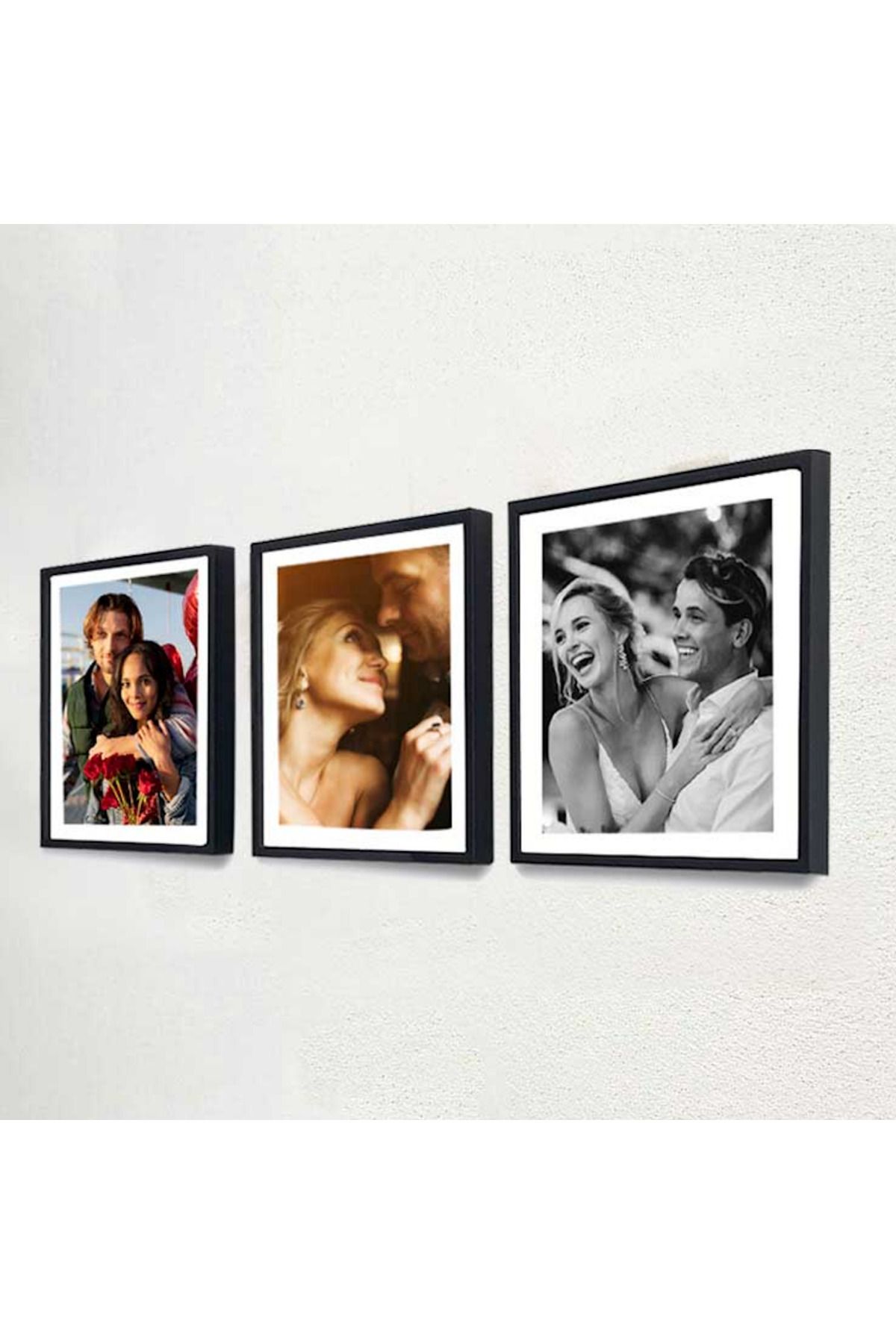 Nobbystar Yapışkanlı Sök Tak Klasik Kare Çerçeveler - 3'lü Paket