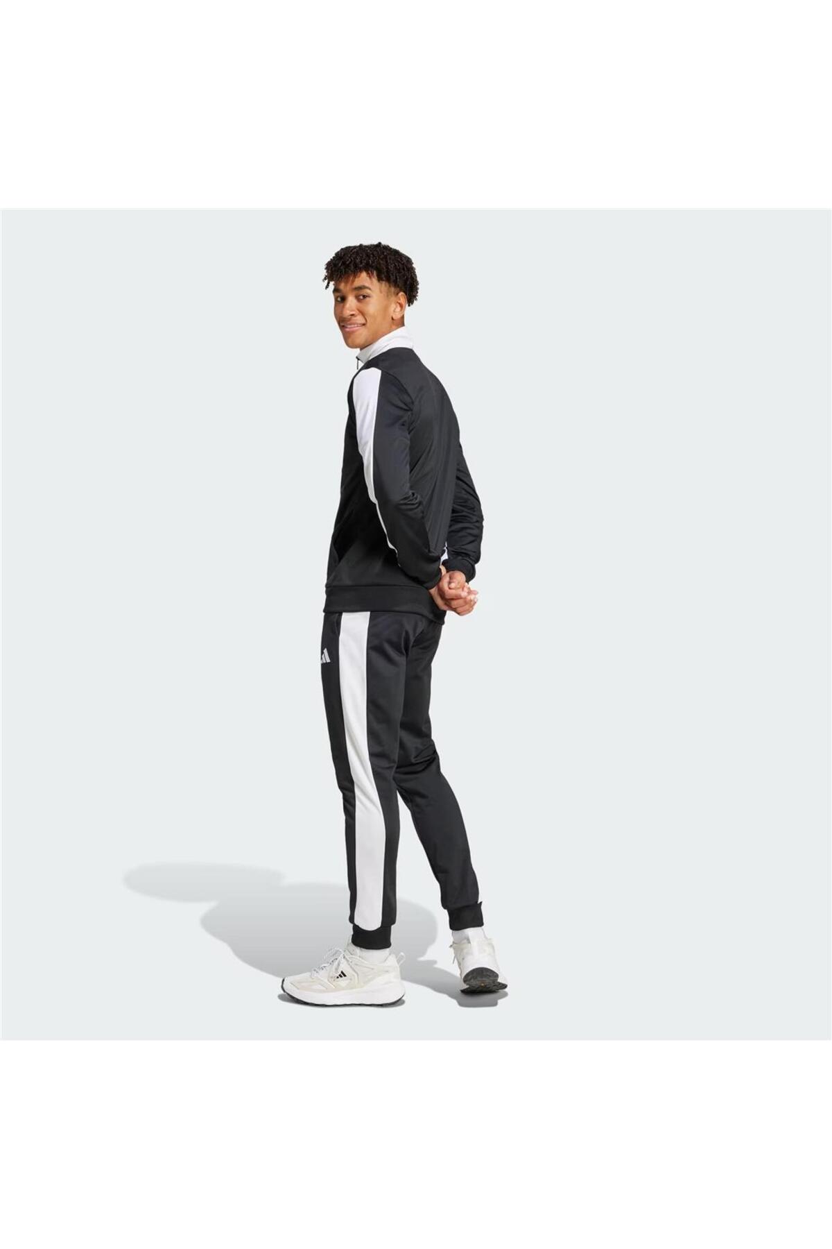 Sportswear Basic Tricot Colorblock Eşofman Takımı — رنگارنگ JI8896 — تصویر 3 از 4