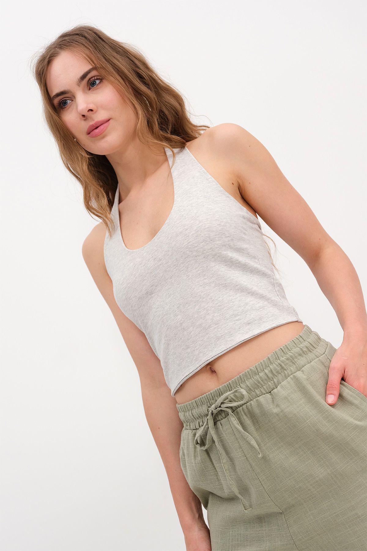 Addax-Halter Blouse B1623-H11 4