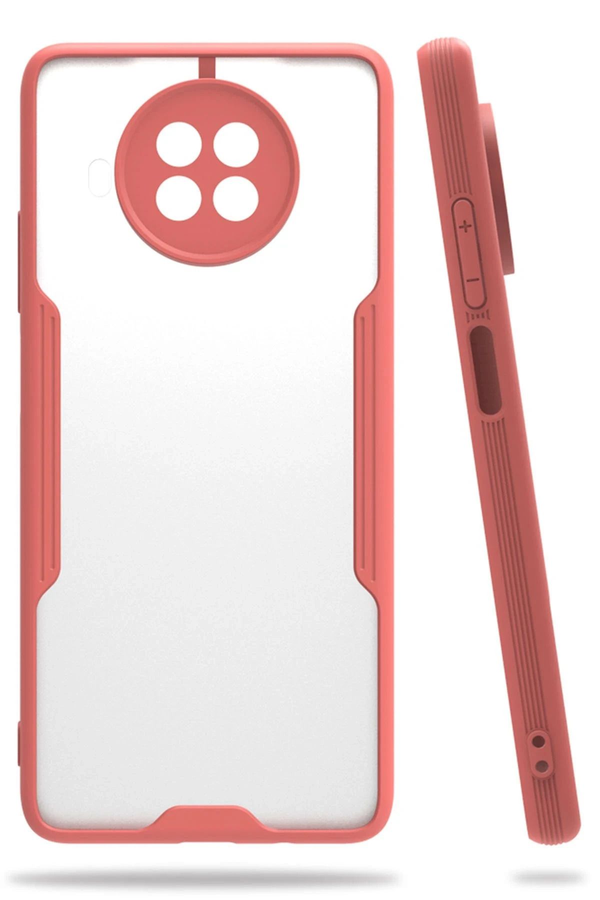 NewFace Xiaomi Mi 10T Lite Kılıf Platin Silikon - Pembe SVLRS