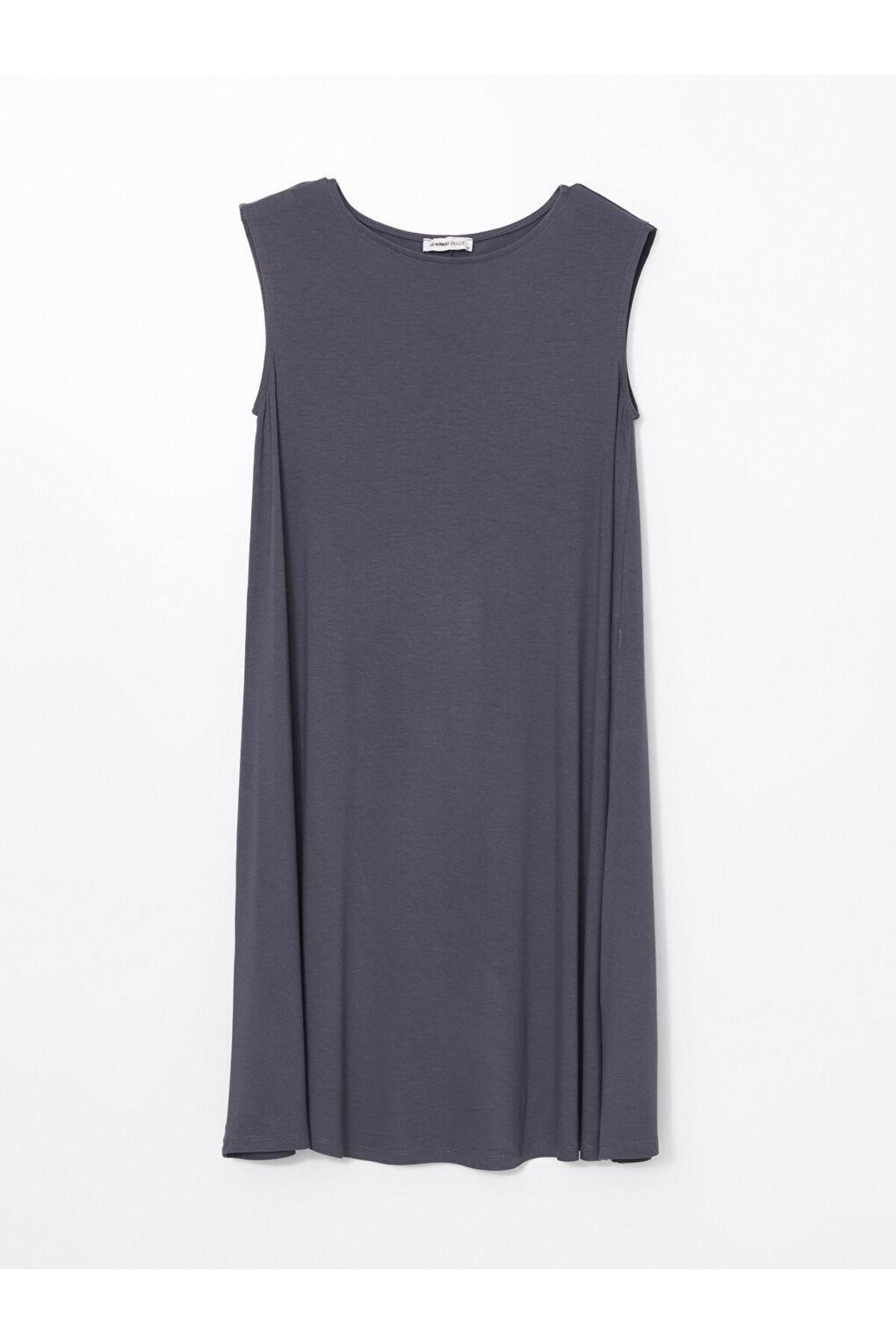 LC Waikiki-Crew Neck Women's Dress (S5) 5