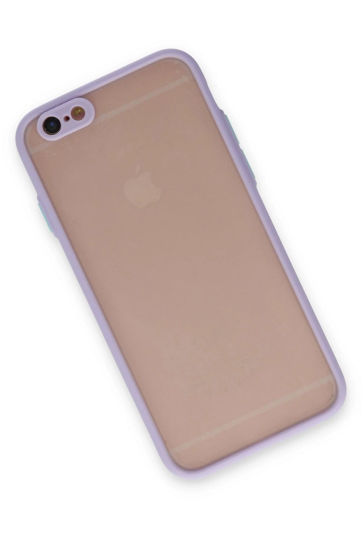 NewFace iPhone 6 Kılıf Montreal Silikon Kapak - Mor SVLRS