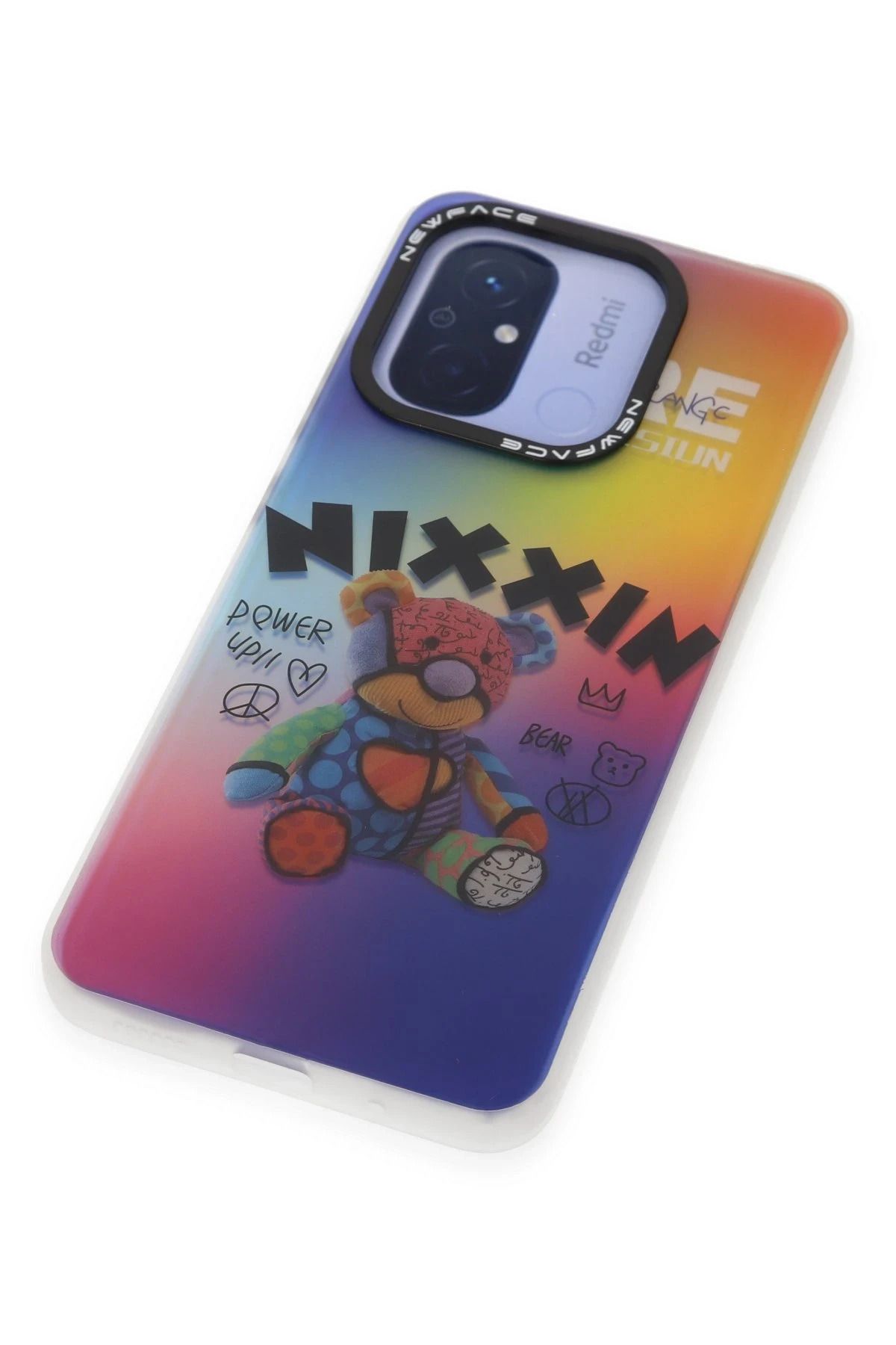 NewFace Xiaomi Redmi 12C Kılıf Estoril Desenli Kapak - Estoril - 11 uyumlu