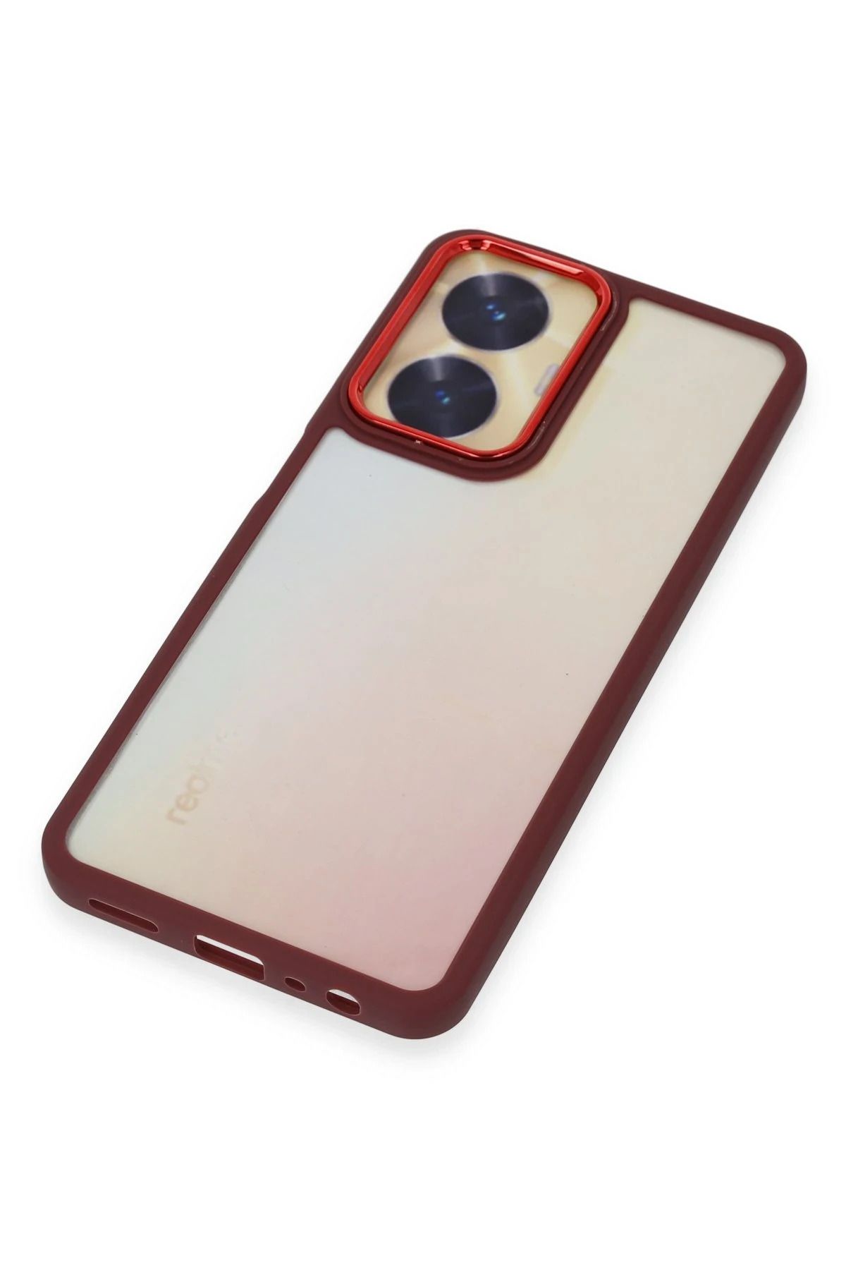 NewFace Realme C55 Kılıf Dora Kapak - Kırmızı SVLRS