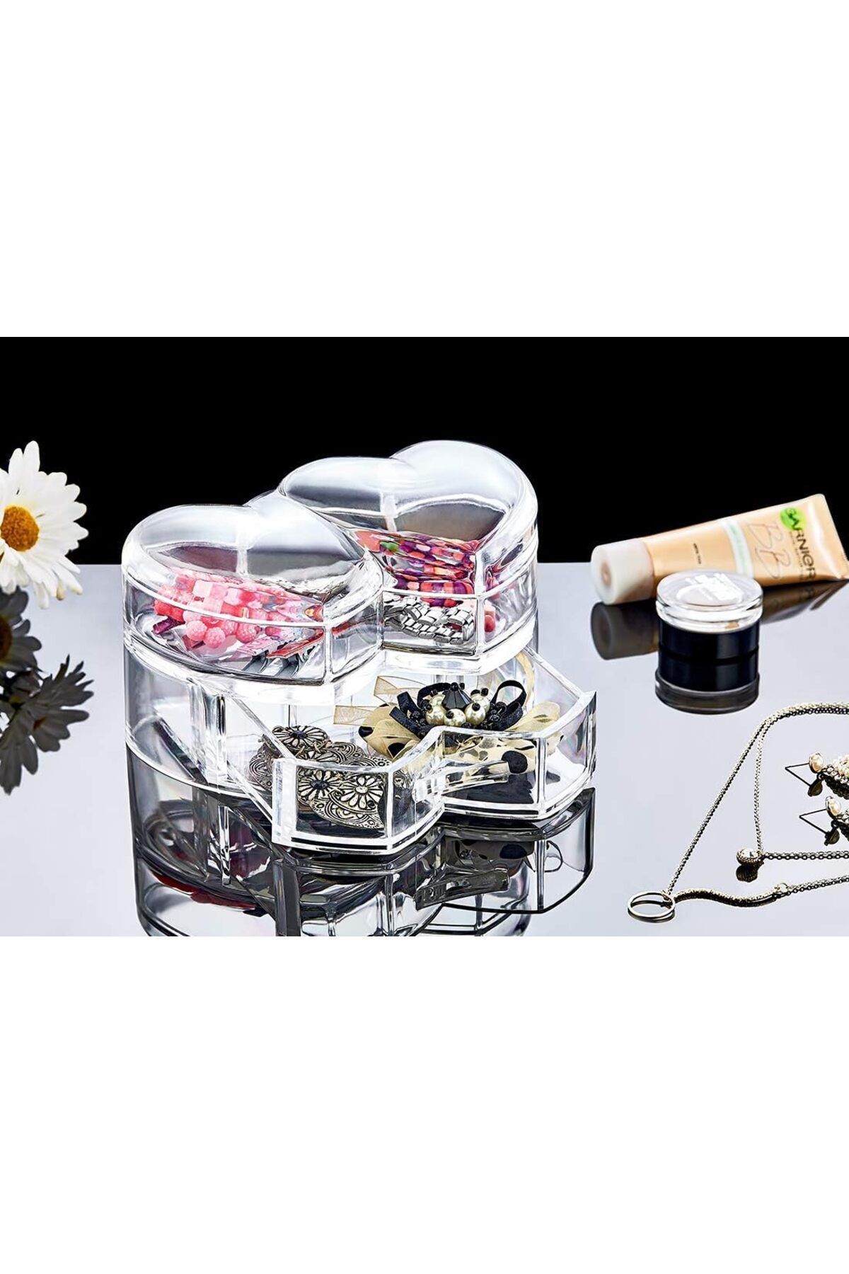DERİK Eser Up Box Up Kalpli Kapaklı Mücevher Kutusu FT-009 1 Paket (1 x 100 g) DRK 1107872