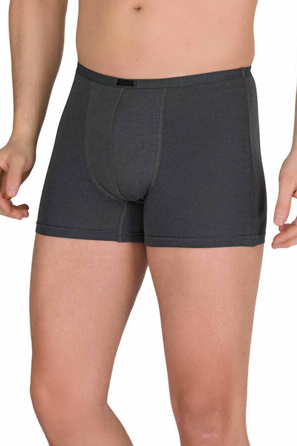 MBB ETİCARET Erkek Modal Boxer Short Füme 4488B