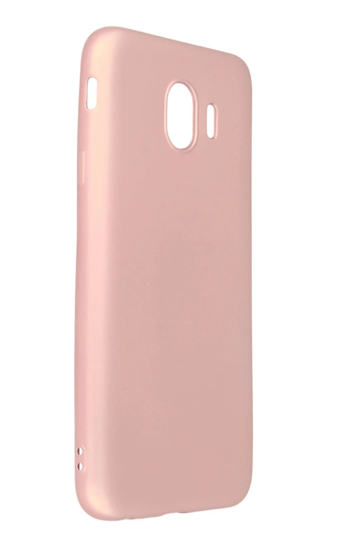 NewFace Samsung Galaxy J4 Kılıf First Silikon - Rose Gold WLZOR
