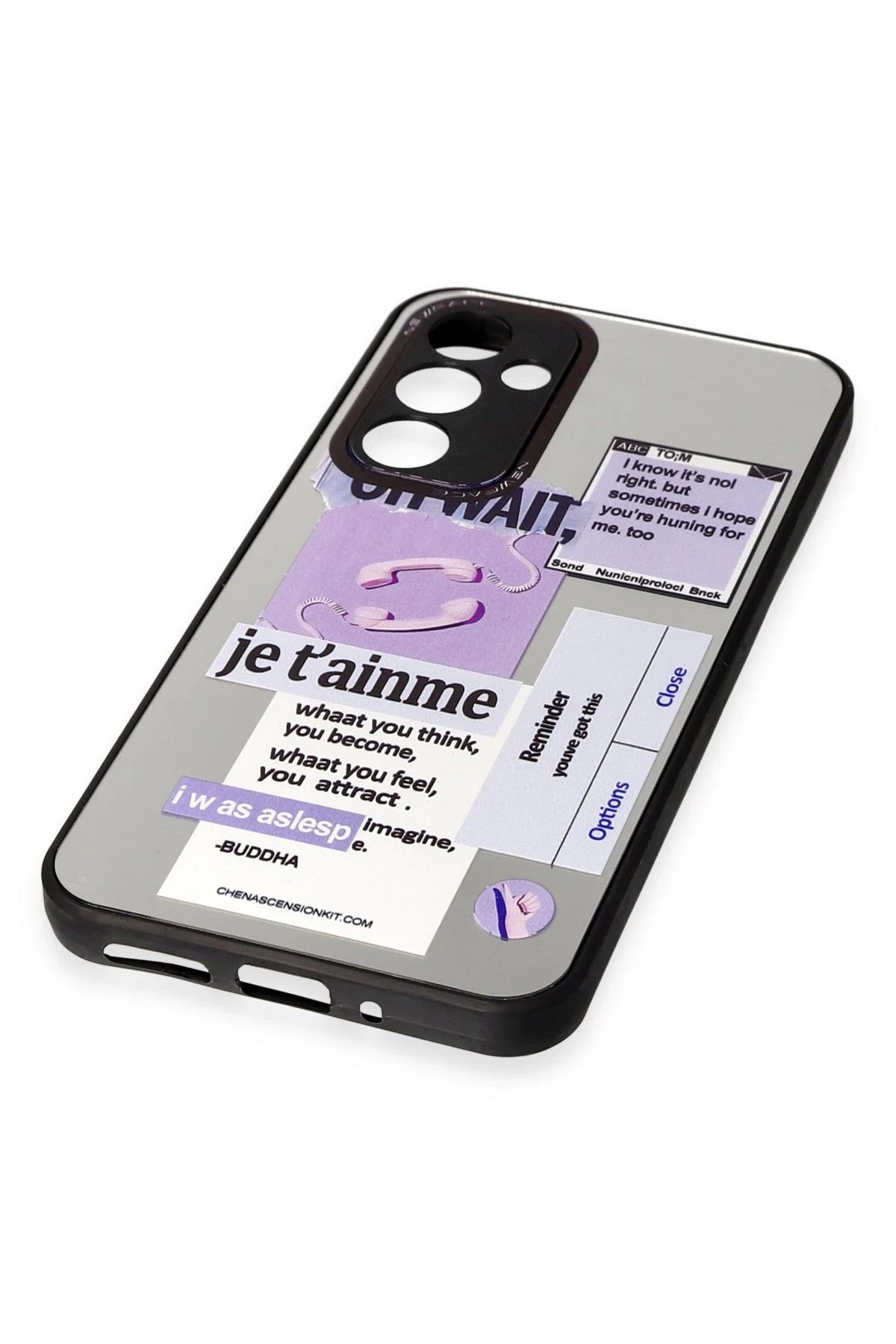 NewFace Samsung Galaxy A34 5G Kılıf Mirror Desenli Kapak - Mirror - 4 SVLRS