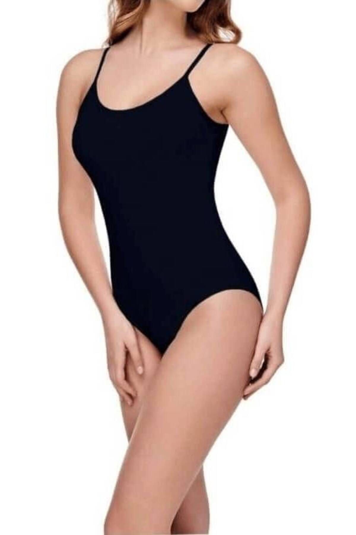 Arda Dinç Stil Dünyası Seher İp Askılı Çıtçıtlı Body (Kancalı)