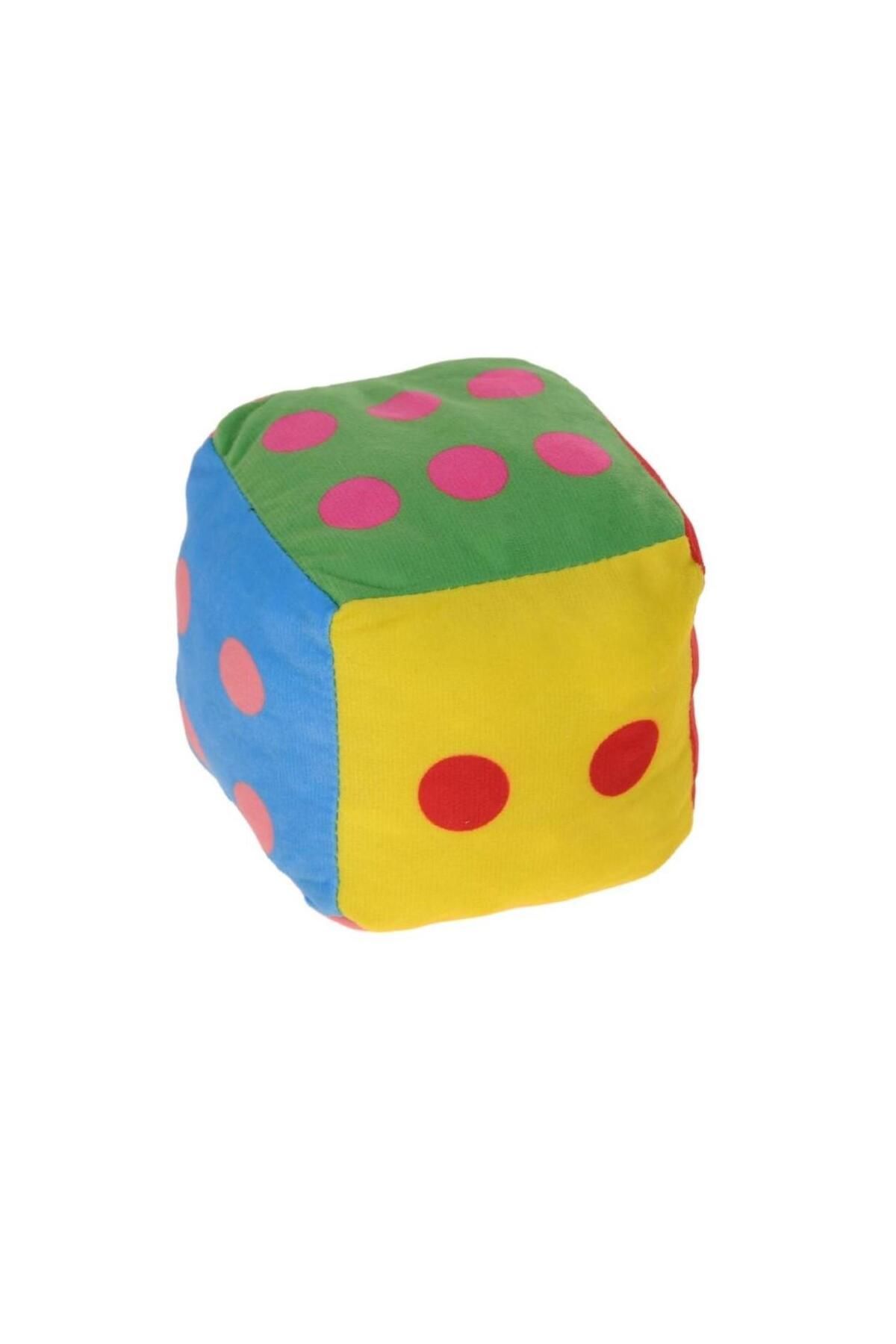 hak-iş oyuncak Peluş 15 Cm Renkli Zar